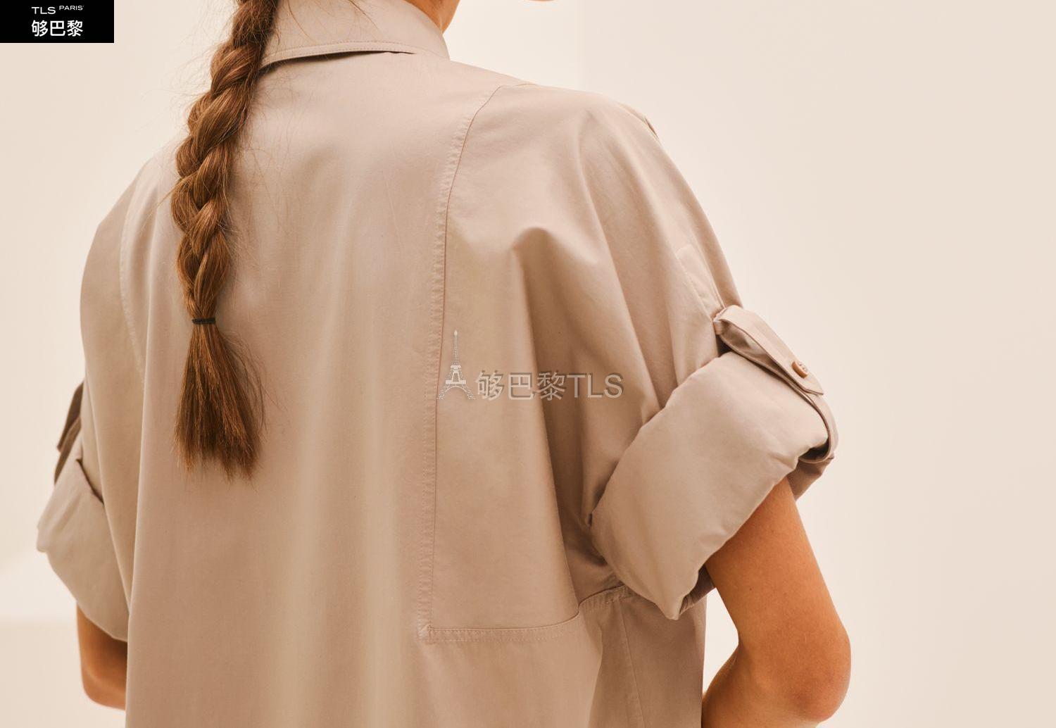 【包邮包税】 hermes爱马仕 21年秋冬 女士 长袖衬衫 chemise