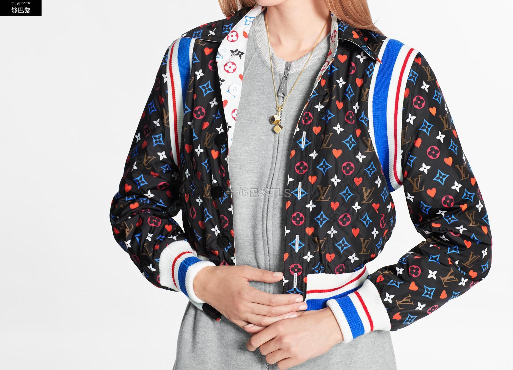 【包邮包税】 lv路易威登 21年秋冬 女士 夹克 bomber aviateur en