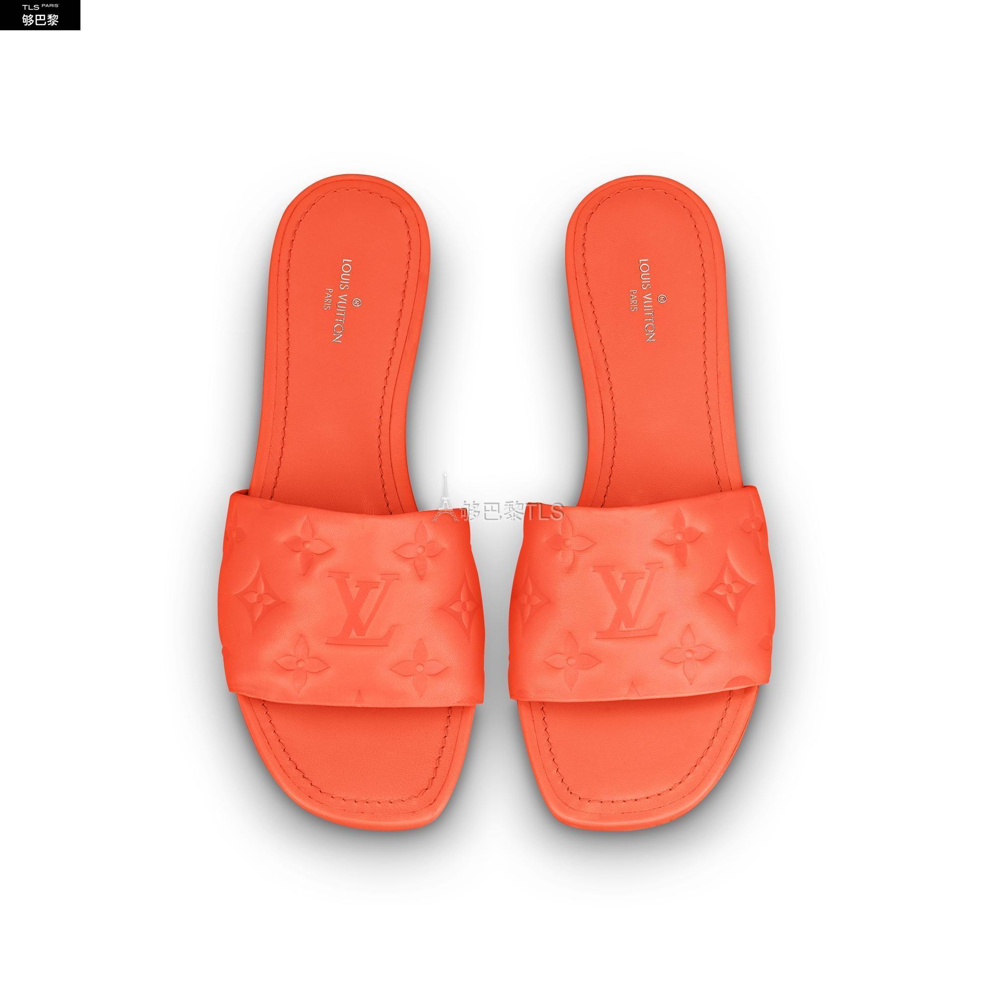 【包邮包税】 lv路易威登 21年秋冬 女士 平底凉鞋 mule plate