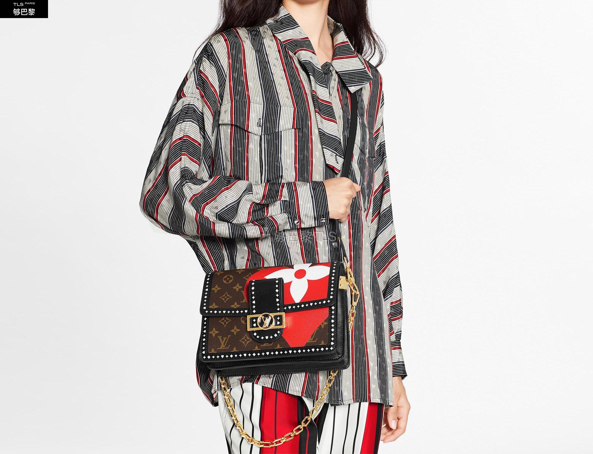 【包邮包税】 lv路易威登 21年春夏 女士 单肩包 sac dauphine mm