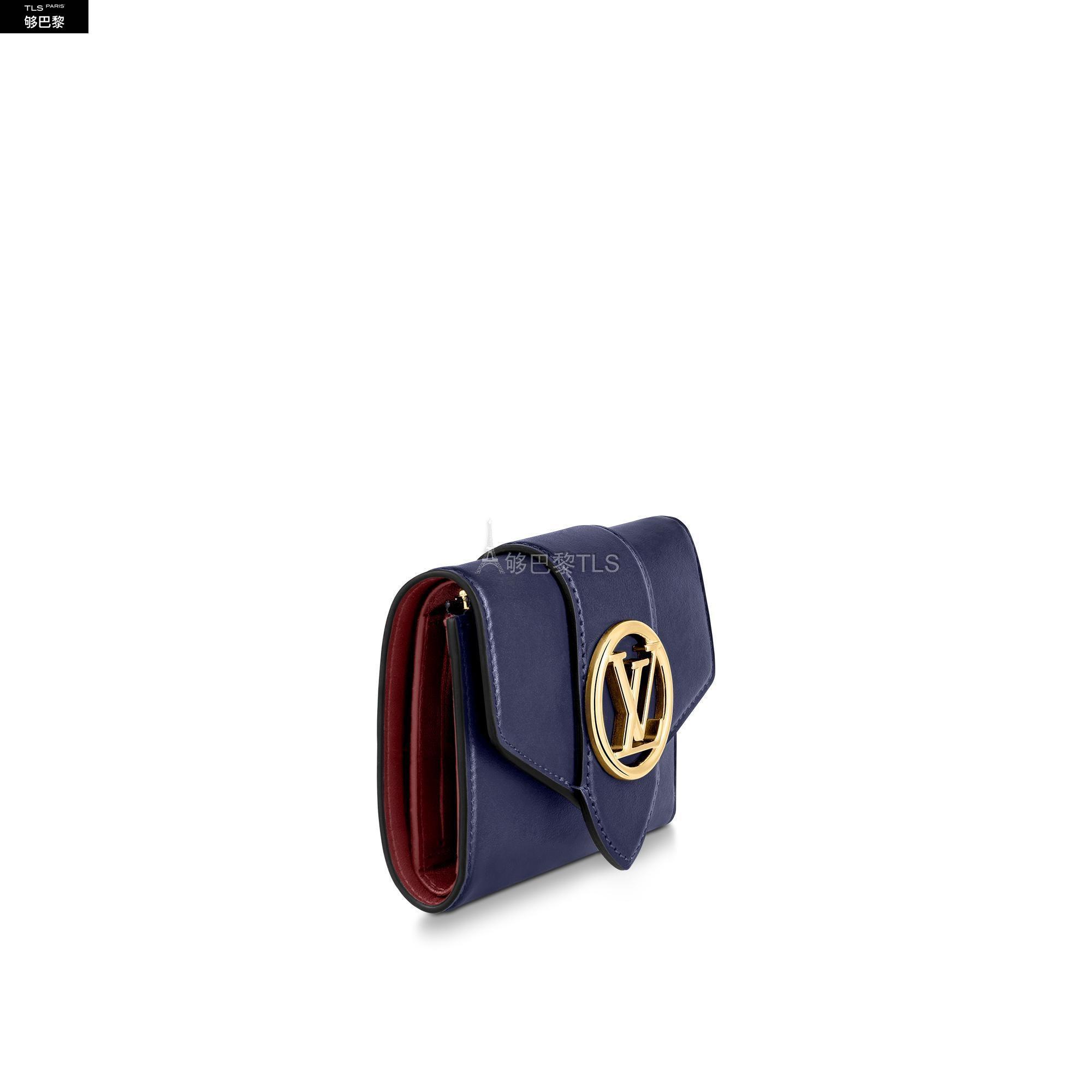 【包邮包税】 lv路易威登 21年秋冬 女士 钱包 lv pont 9 短款钱夹 m6