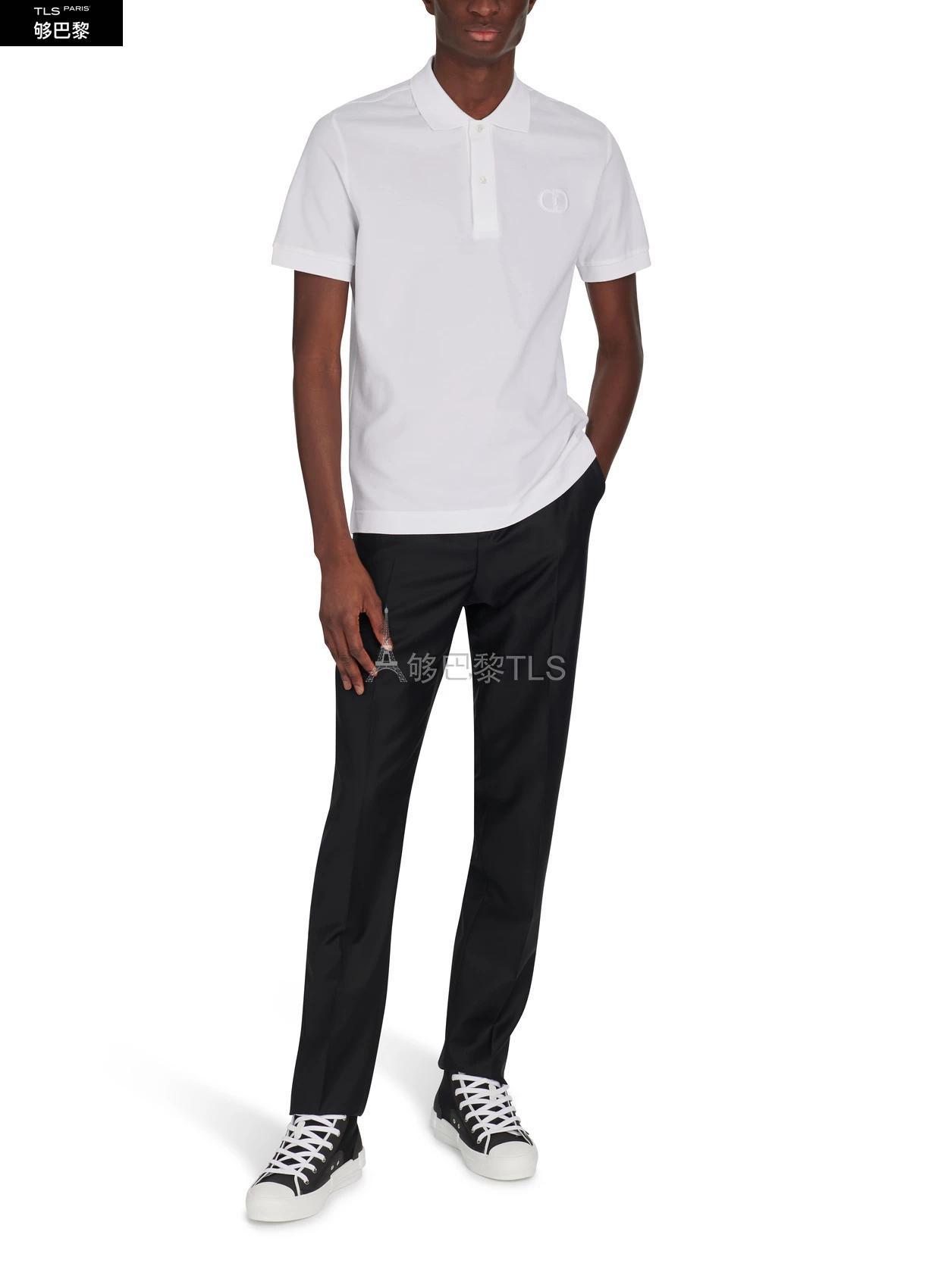 【包邮包税】 dior迪奥 21年秋冬 男士 短袖polo polo 衫 dionq47zwht