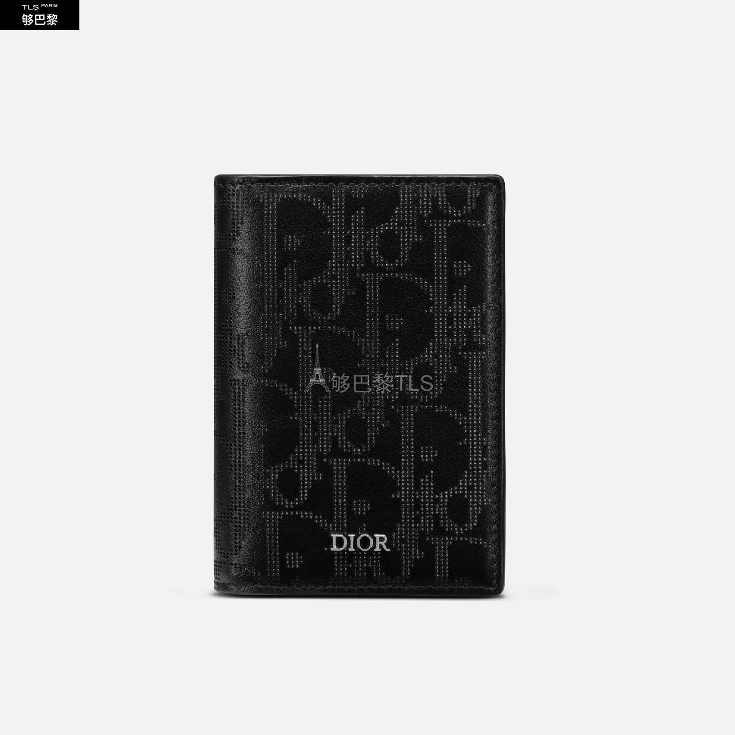 【包邮包税】 dior迪奥 21年秋冬 男士 卡包 双折卡夹 2esch138vpd_h