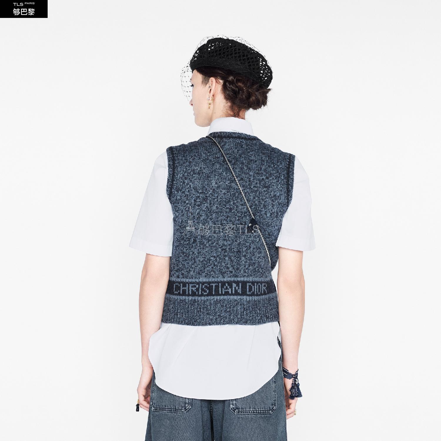 【包邮包税】 dior迪奥 21年春夏 女士 长袖衬衫 圆弧衬衫 121b64a