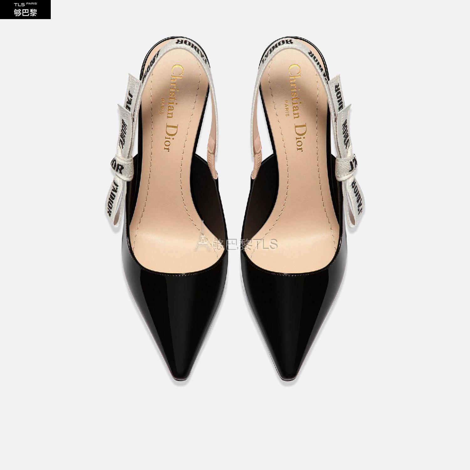 【包邮包税】 dior迪奥 21年秋冬 女士 高跟凉鞋 高跟鞋-黑色漆皮牛