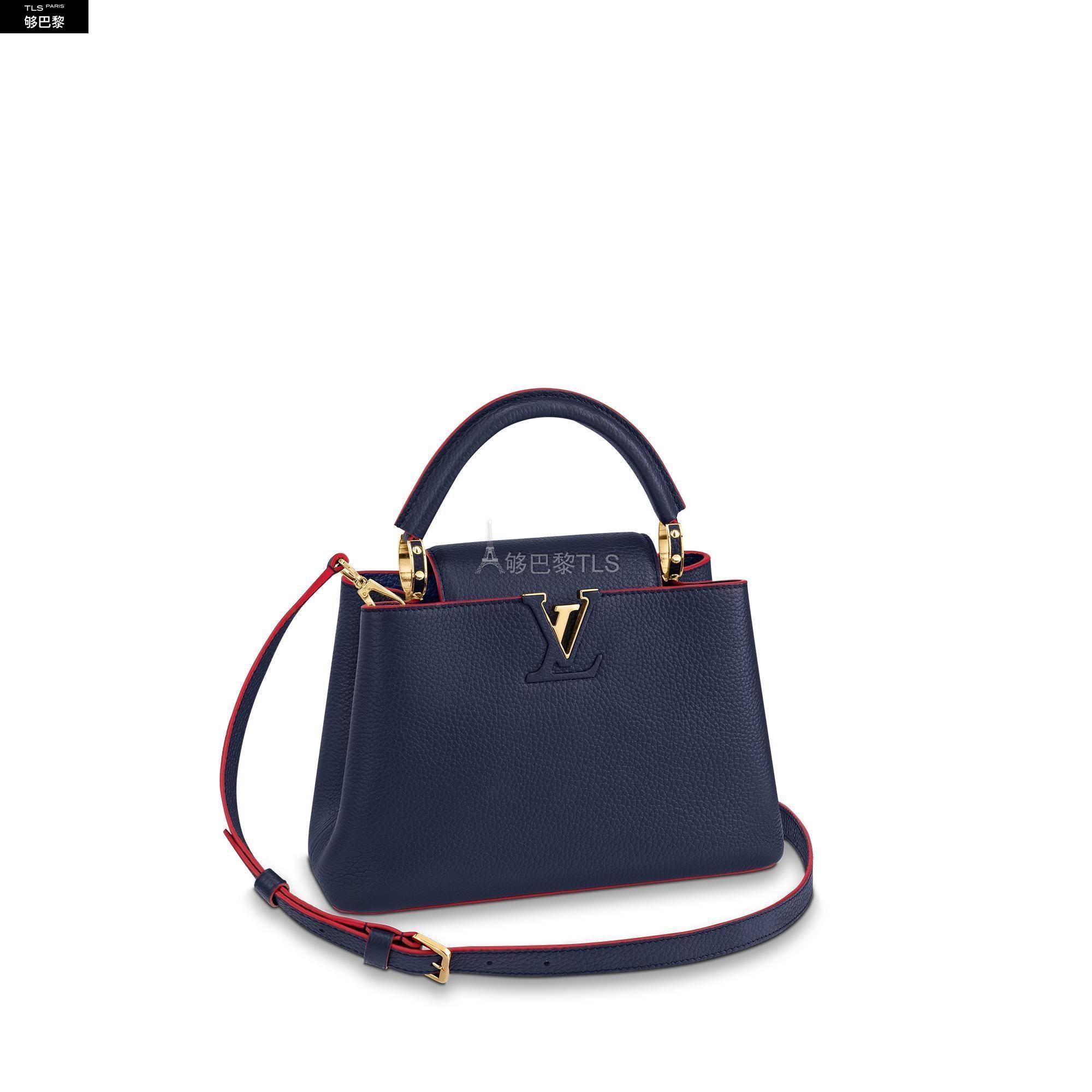 【包邮包税】 lv路易威登 21年春夏 女士 单肩包 capucines bb 手袋