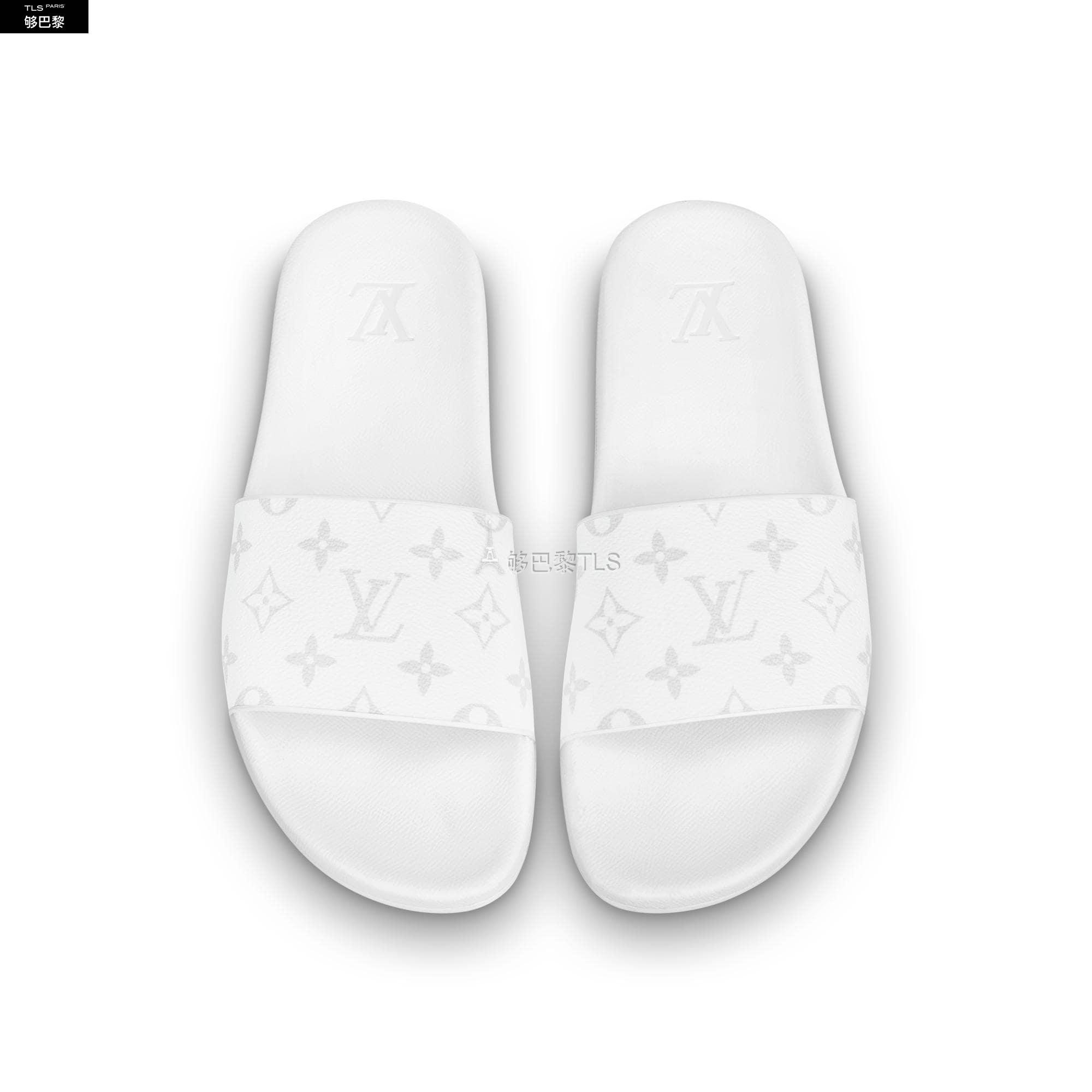 【包邮包税】 lv路易威登 21年秋冬 男士 拖鞋 waterfront 凉拖 1a8