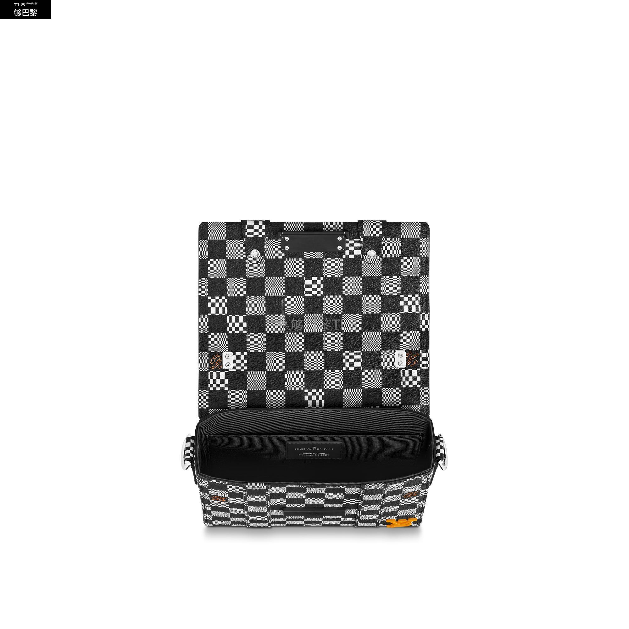 【包邮包税】 lv路易威登 21年春夏 男士 单肩包 flap soft trunk