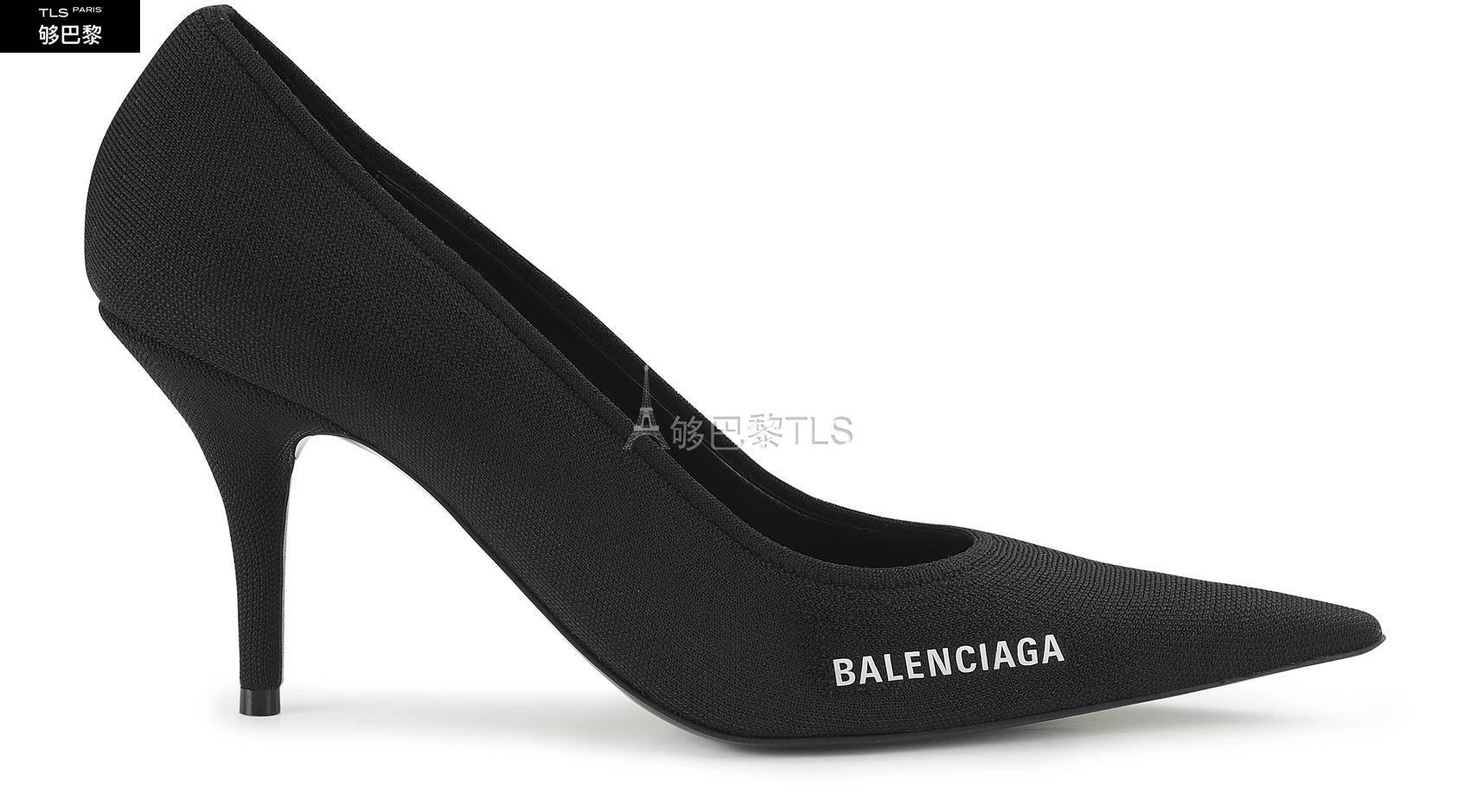 【包邮包税】 balenciaga巴黎世家 21年秋冬 女士 高跟鞋 针织高跟鞋