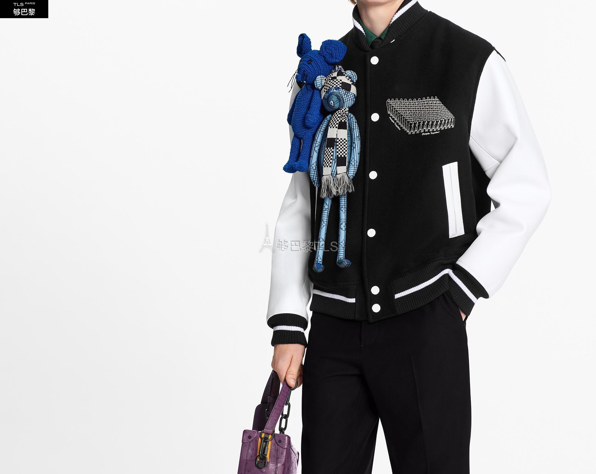 【包邮包税】 lv路易威登 21年秋冬 男士 夹克 vest de baseball a