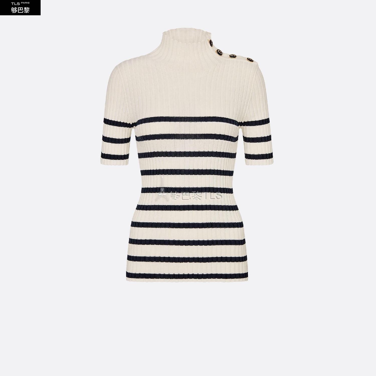 【包邮包税】 dior迪奥 21年春夏 女士 针织衫 短袖针织衫 114s48a