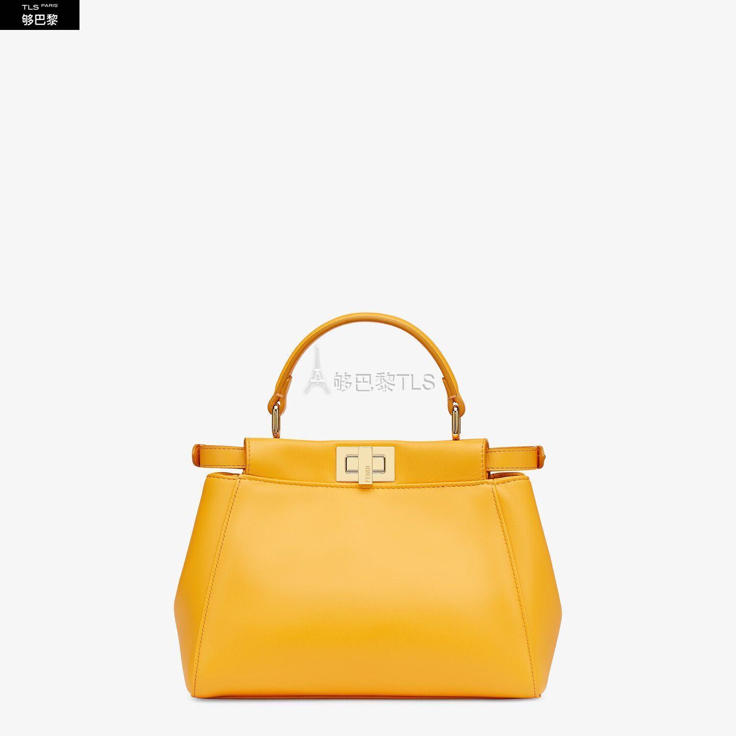 【包邮包税】 fendi芬迪 21年秋冬 女士 手提包 peekaboo iconic迷你