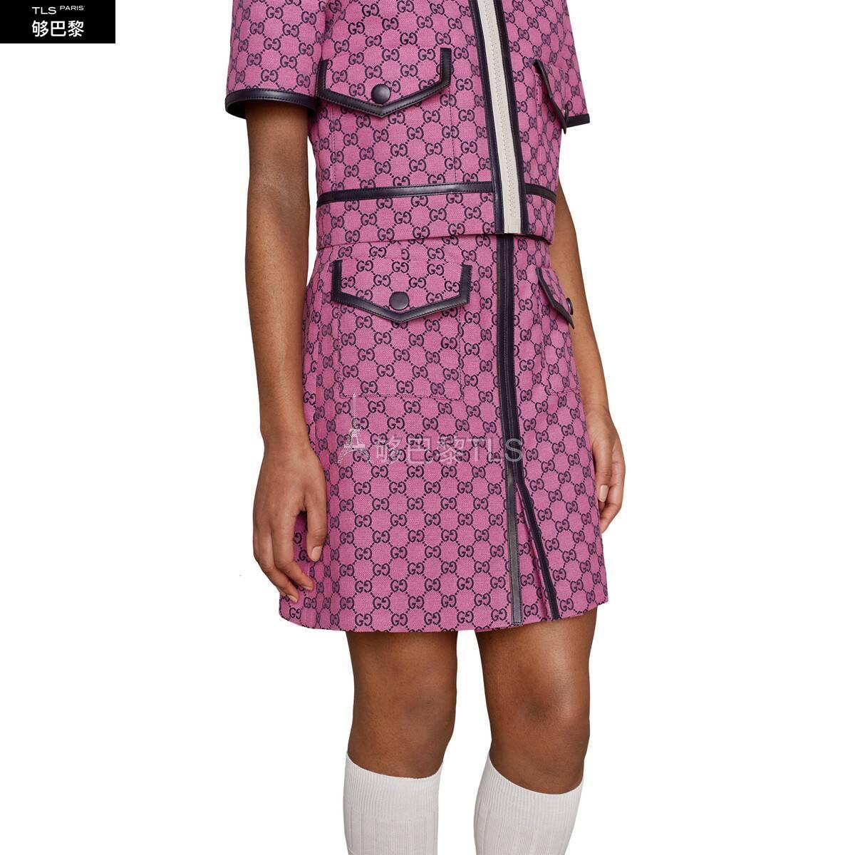 【包邮包税】 gucci古驰 21年秋冬 女士 gg multi*w*color系列帆布