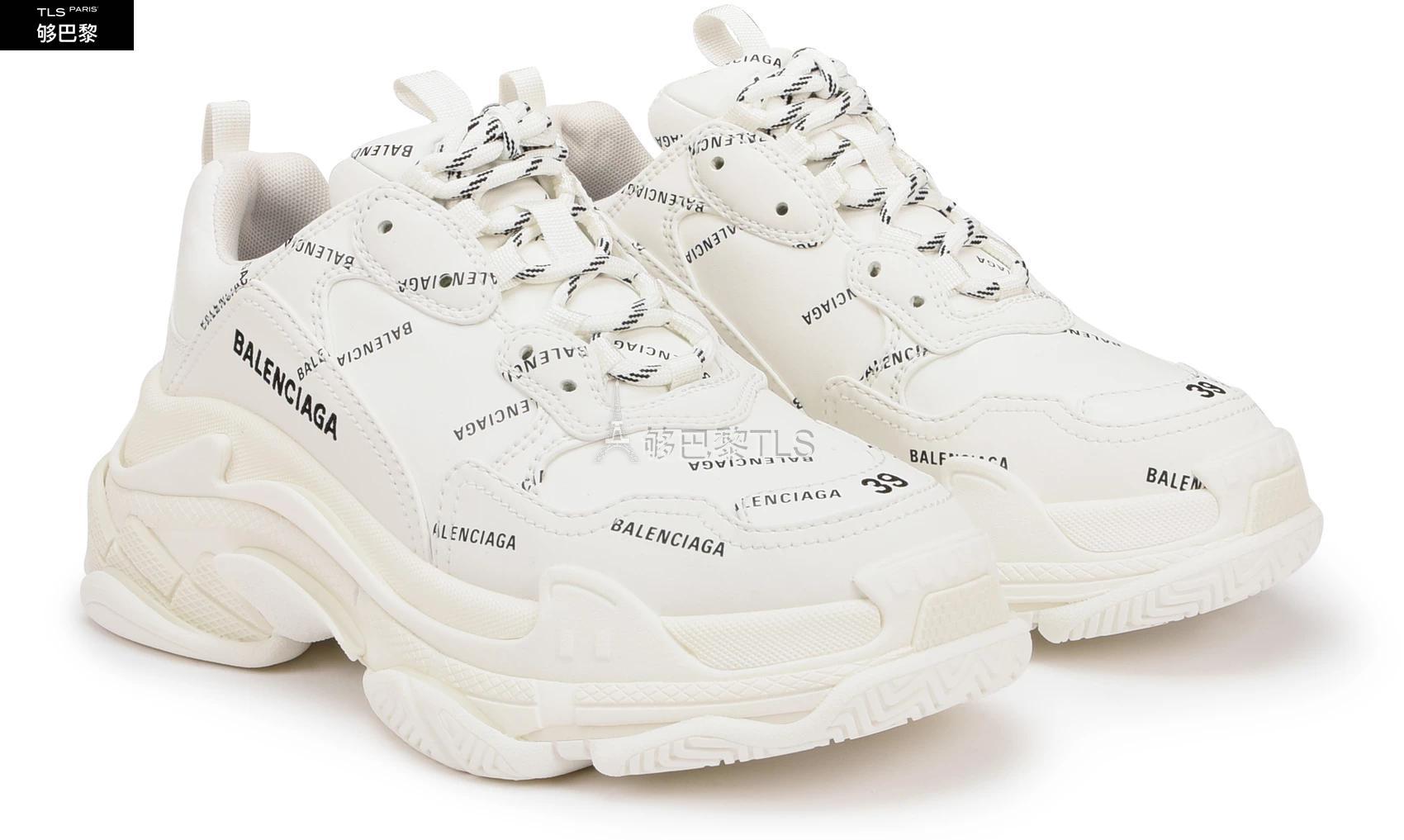【包邮包税 balenciaga巴黎世家 21年春夏 女士 休闲运动鞋 triple