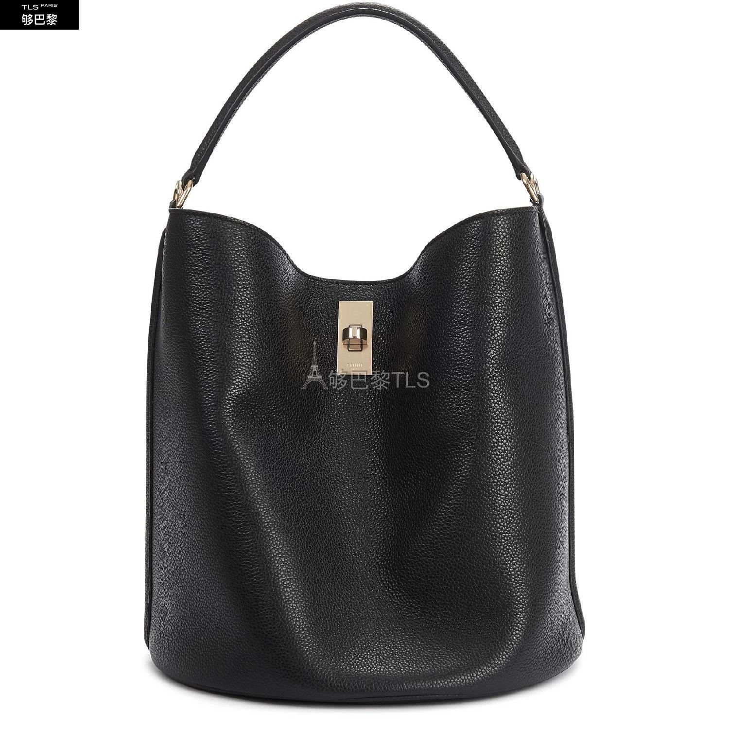 【包邮包税】 celine赛琳思琳 21年春夏 女士 手提包 柔软粒面小牛皮