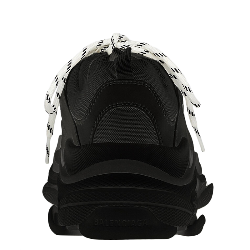 【包税】balenciaga/巴黎世家 2021年新款 triple s系列 女士黑色双重