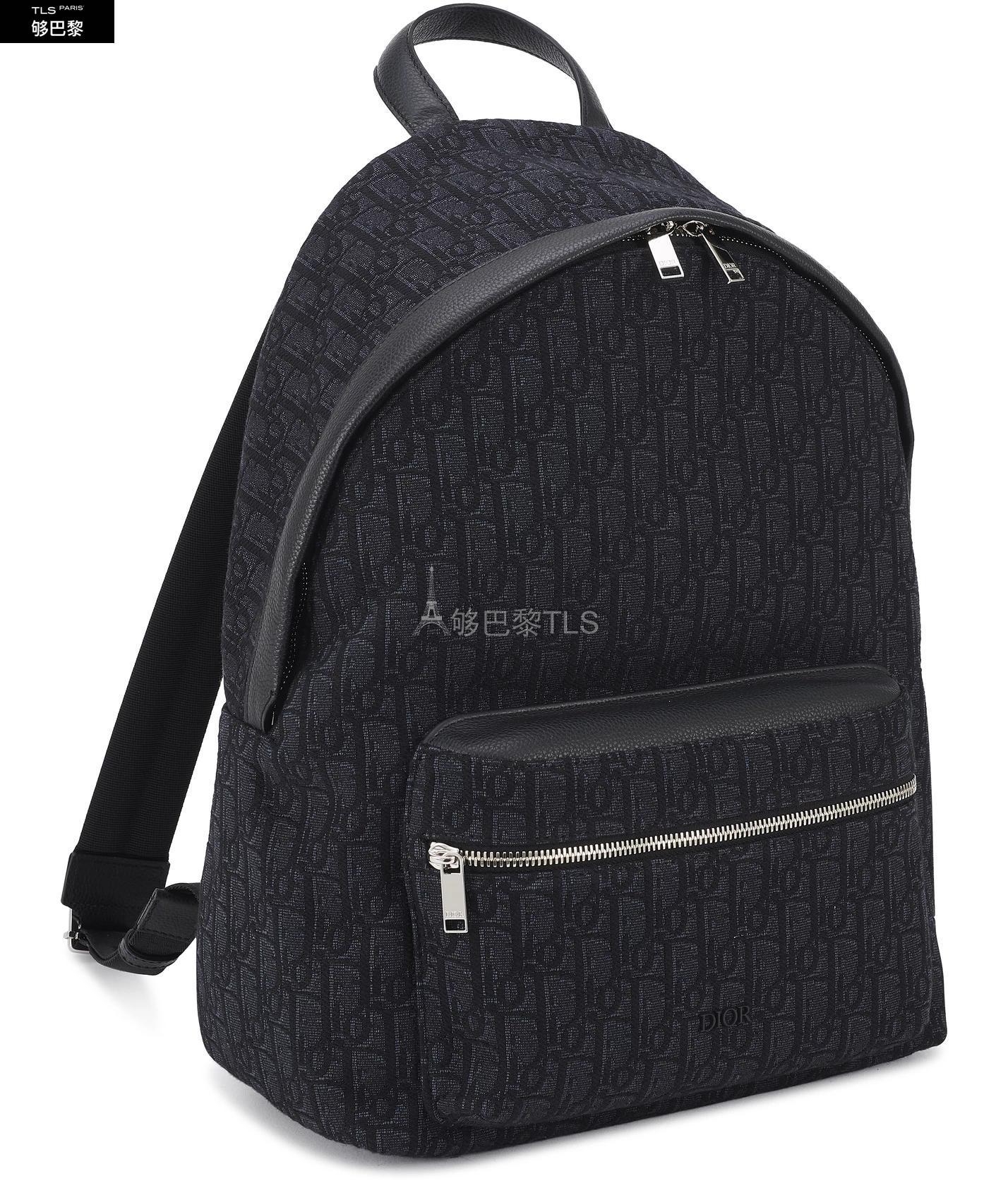 【包邮包税】 dior迪奥 21年秋冬 男士 双肩包 dior oblique rider