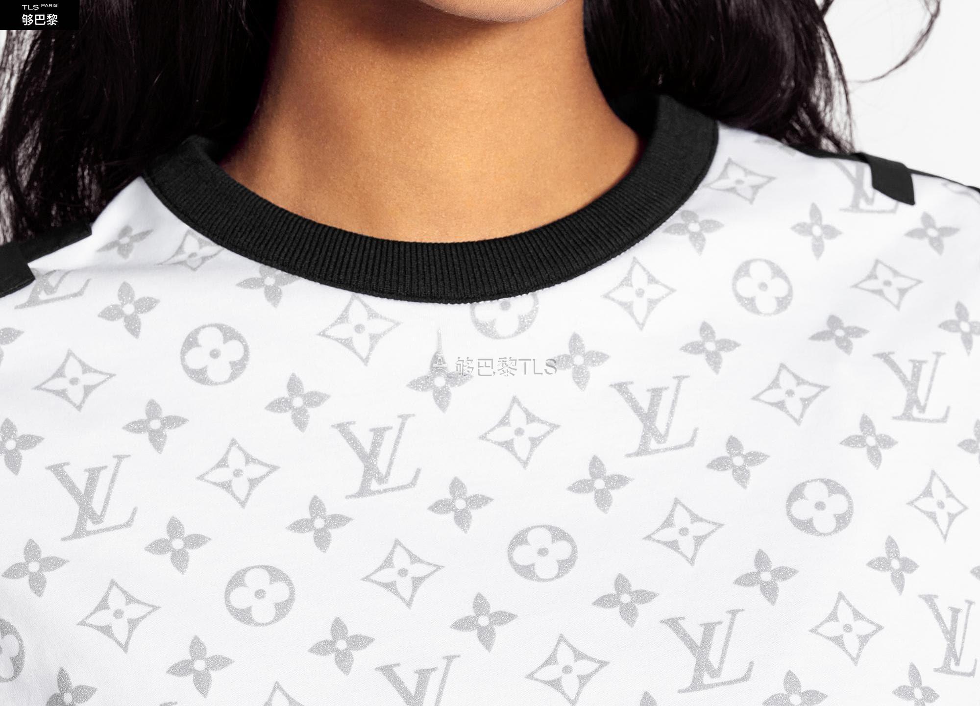 【包邮包税】 lv路易威登 21年春夏 女士 短袖t恤 silver monogram