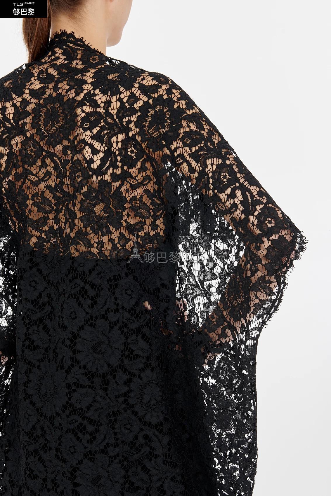 【包邮包税】 valentino华伦天奴 21年春夏 女士 连衣裙 蕾丝拼片