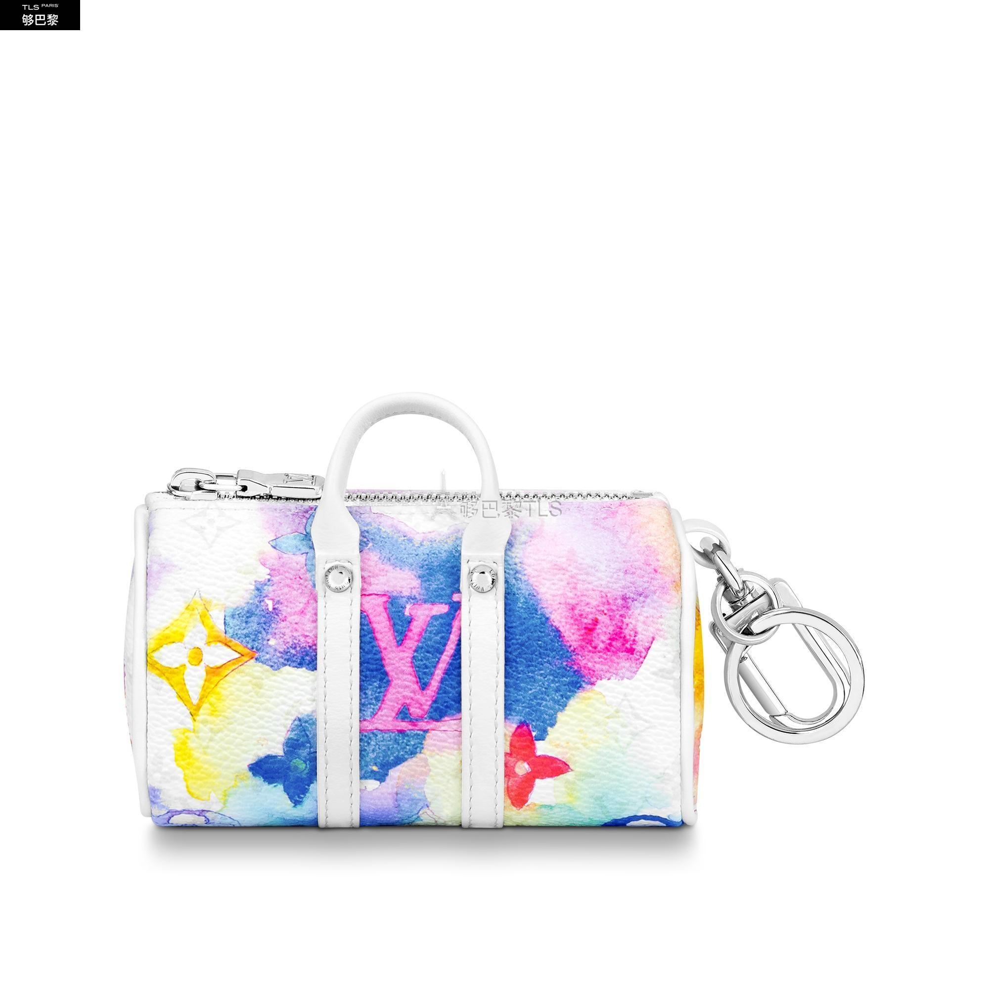 【包邮包税】 lv路易威登 21年秋冬 男士 旅行包 monogram watercolor