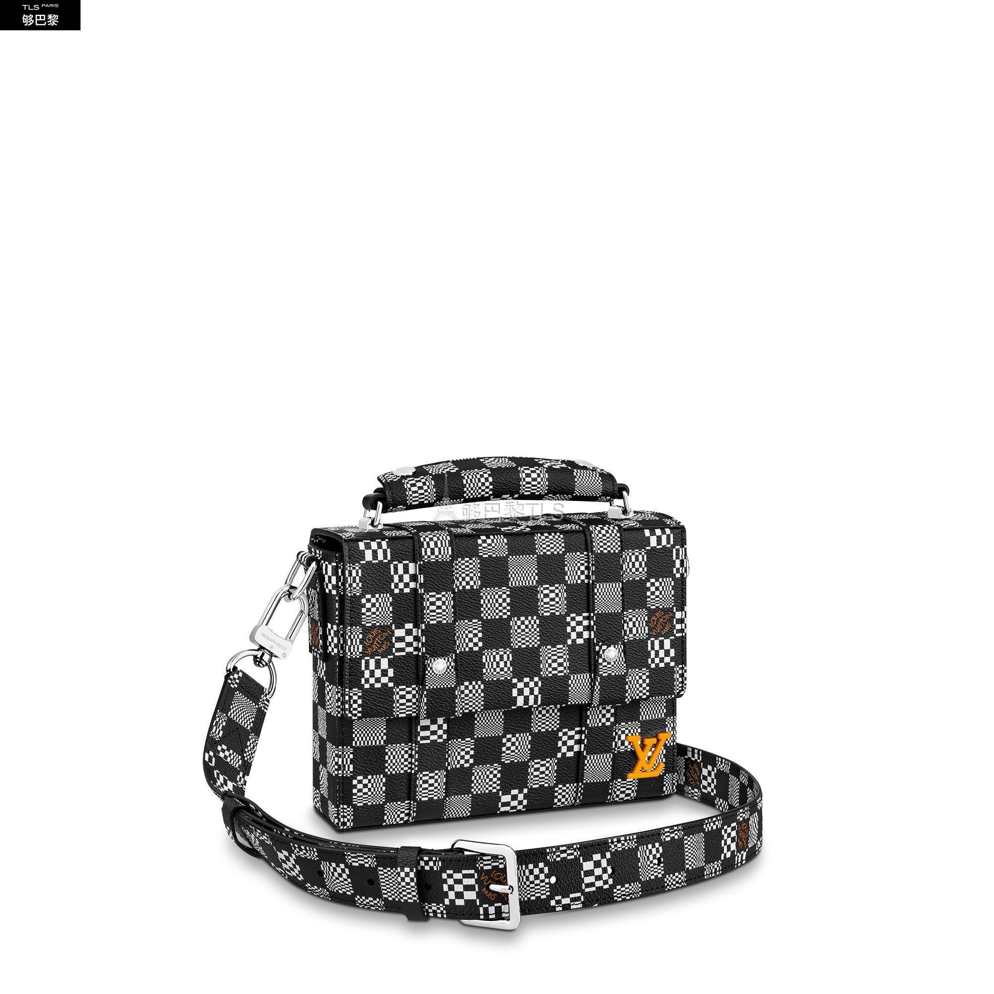 【包邮包税】 lv路易威登 21年春夏 男士 单肩包 flap soft trunk