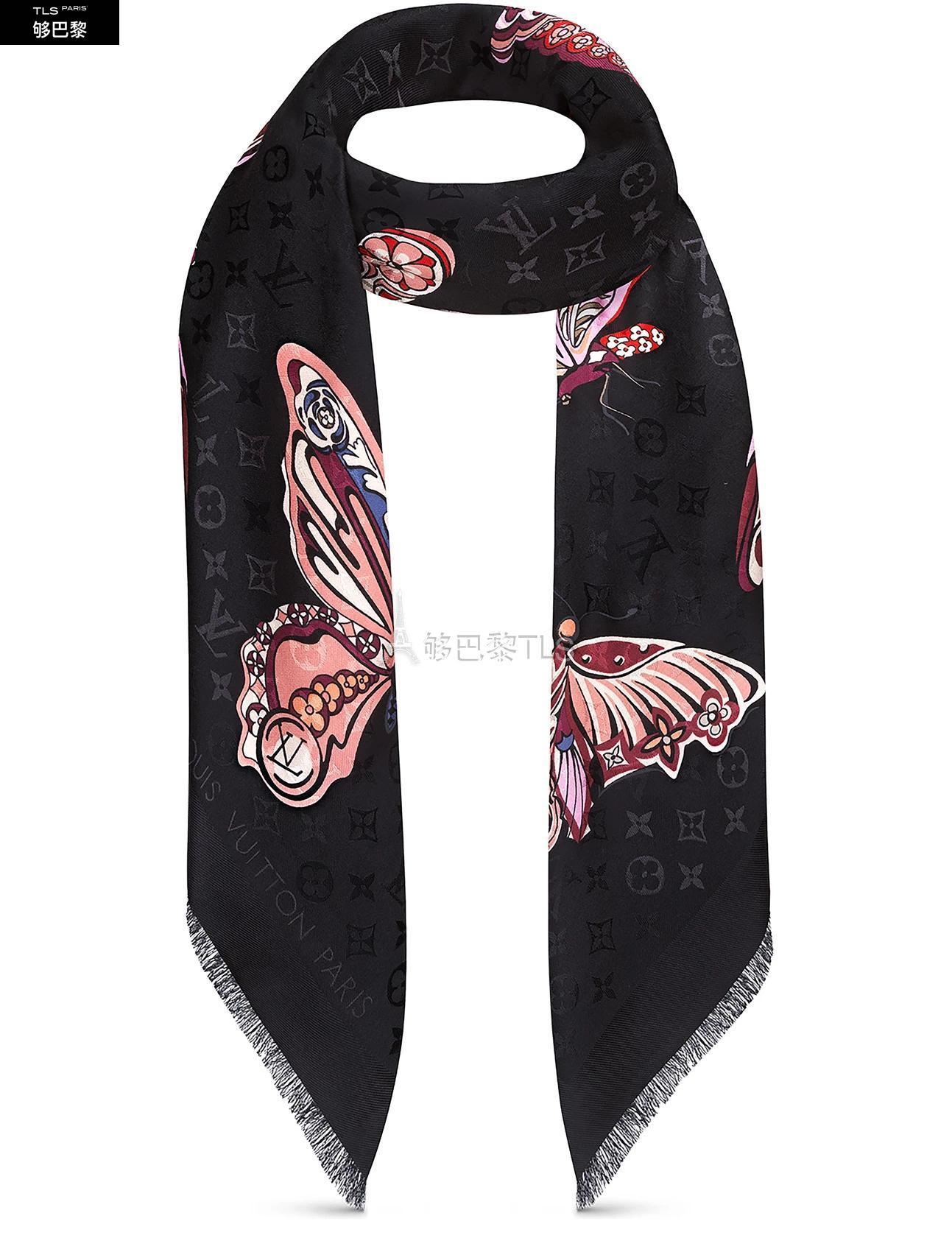 lv路易威登 21年春夏 女士 披肩 world of love monogram 披肩 lvub89