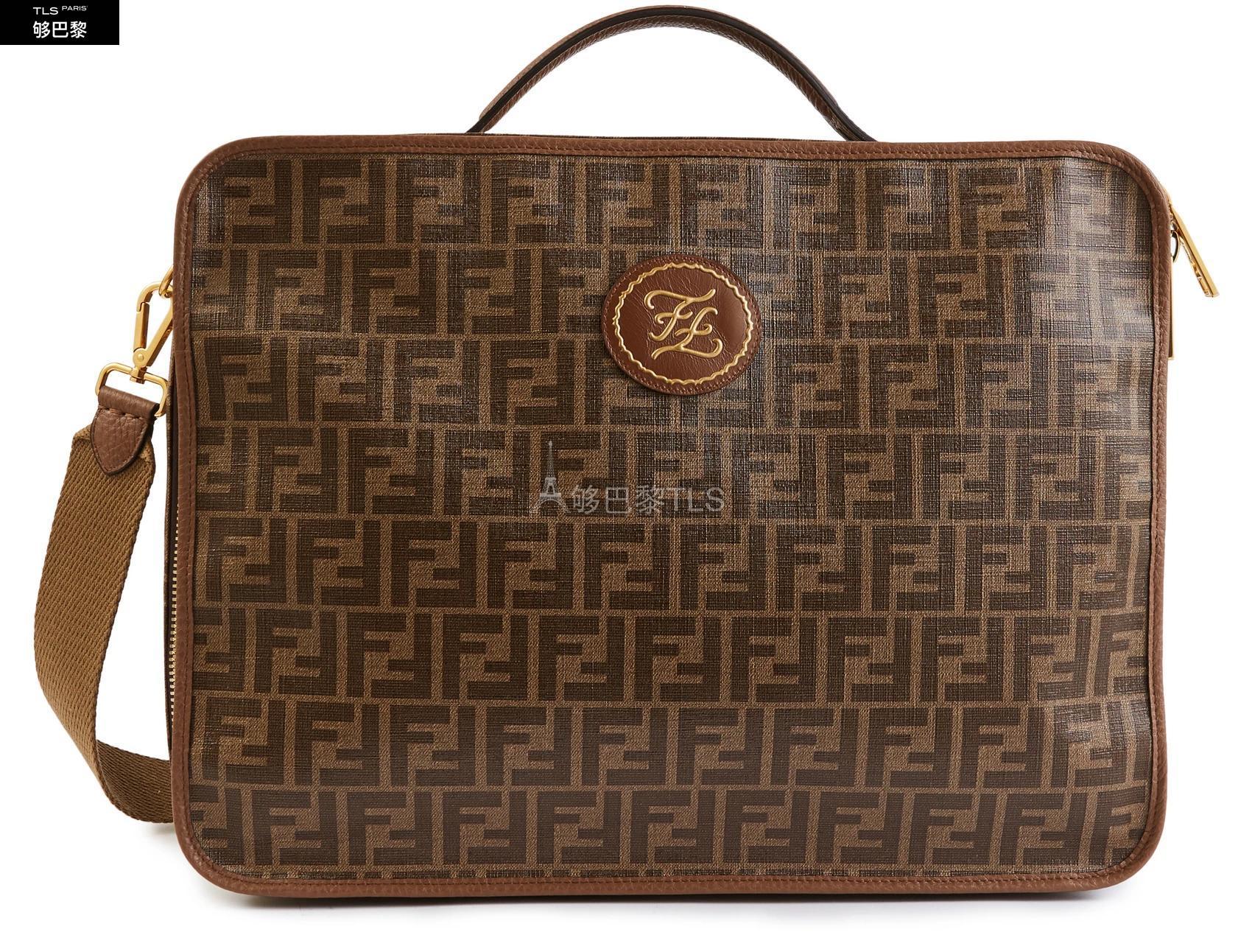 fendi芬迪 21年春夏 男士 旅行箱 ff logo 旅行包 fen