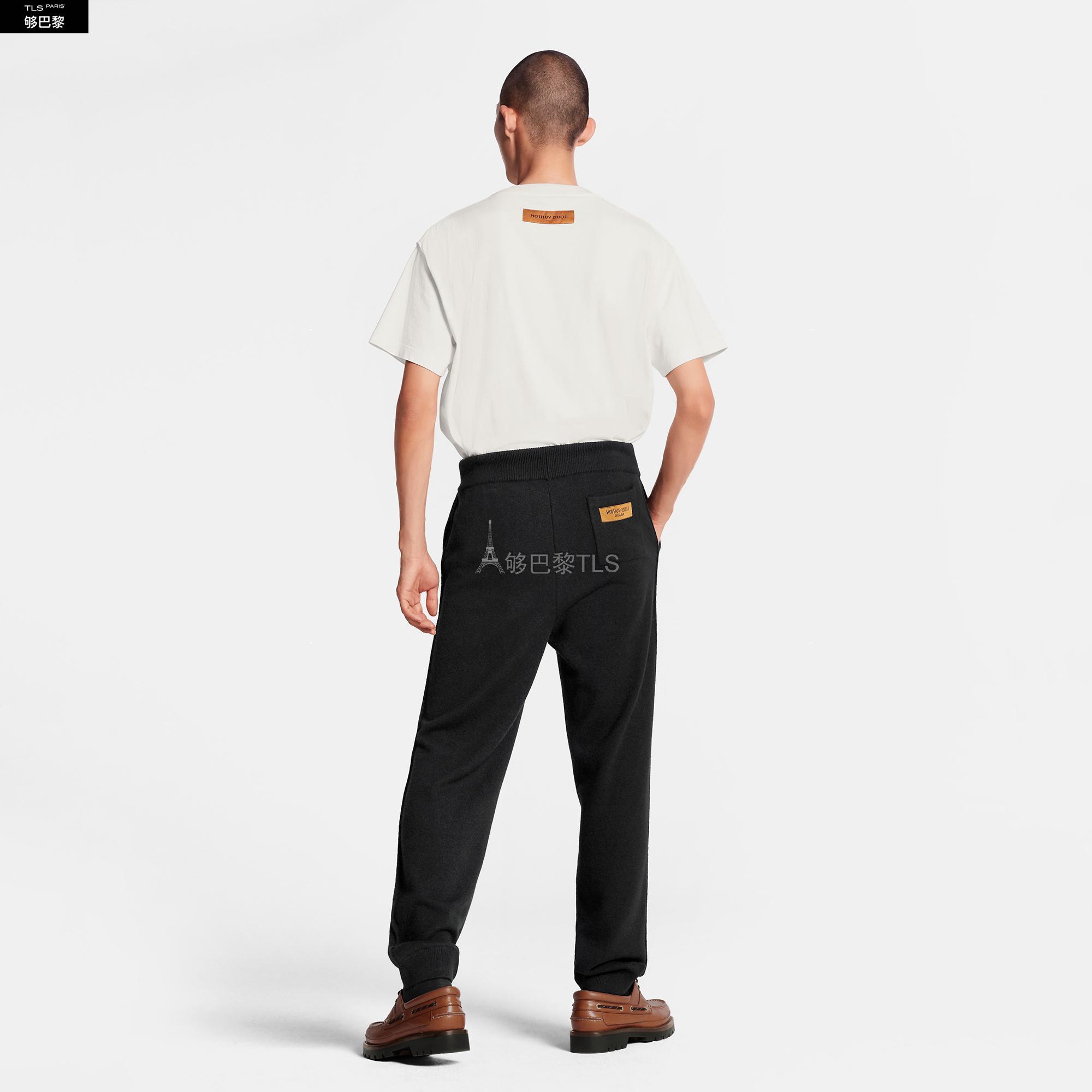 【包邮包税】 lv路易威登 21年秋冬 男士 休闲裤 inside out 羊绒长裤