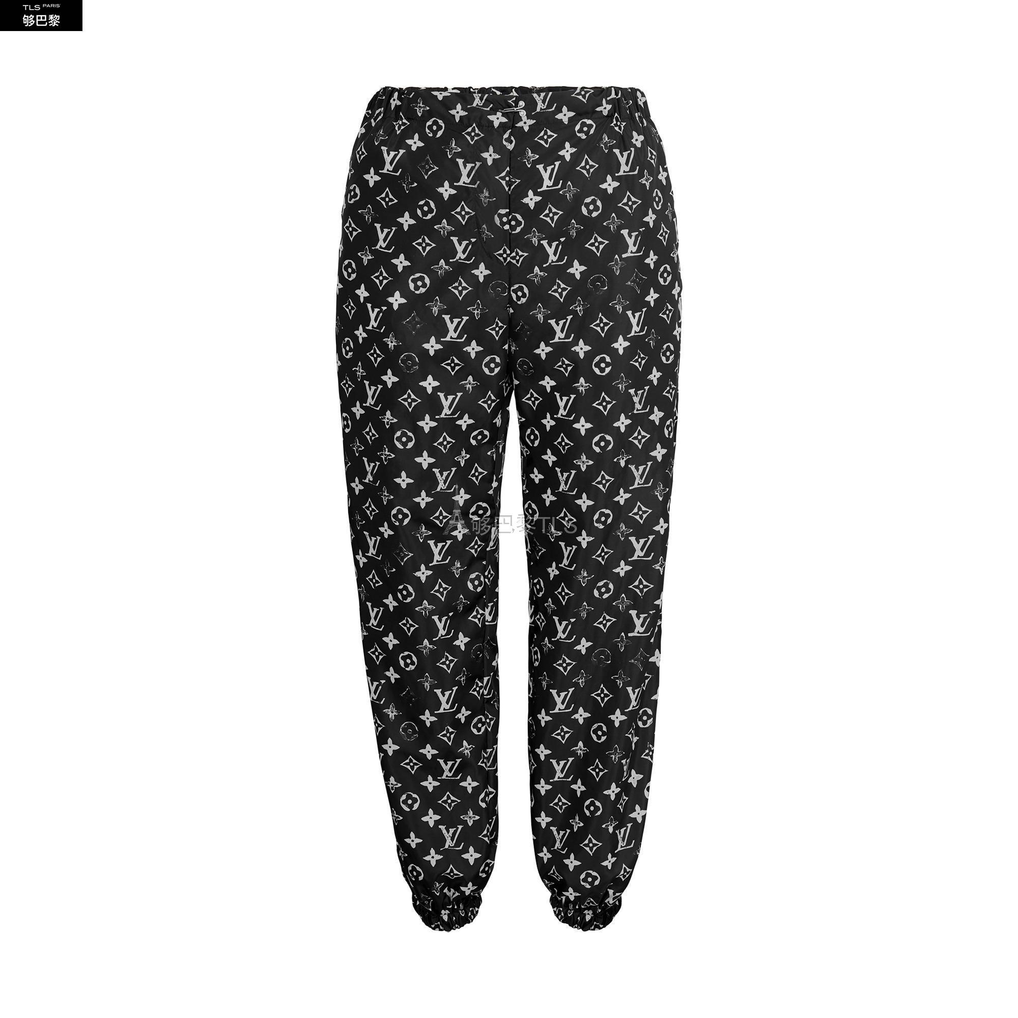 【包邮包税】 lv路易威登 21年春夏 女士 休闲裤 monogram 慢跑裤 1a5