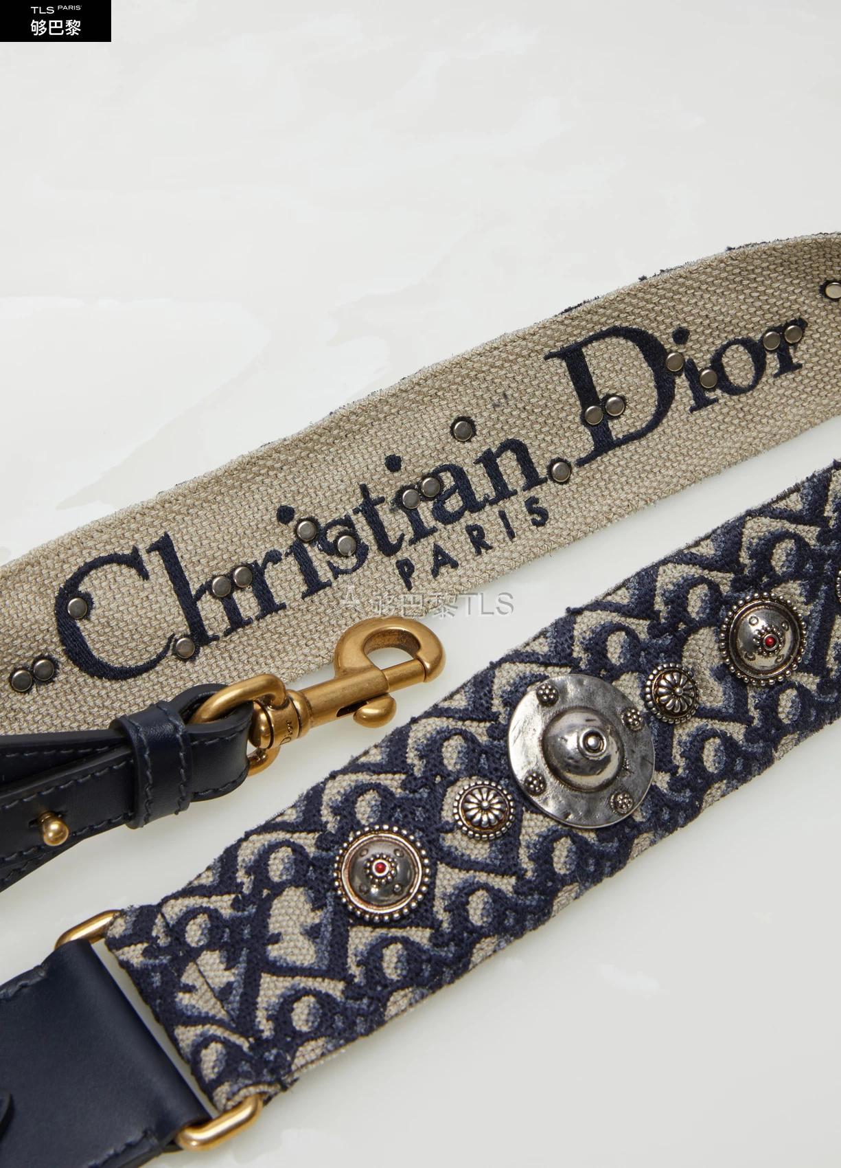 【包邮包税】 dior迪奥 21年秋冬 女士 肩带 oblique bag strap dioy9
