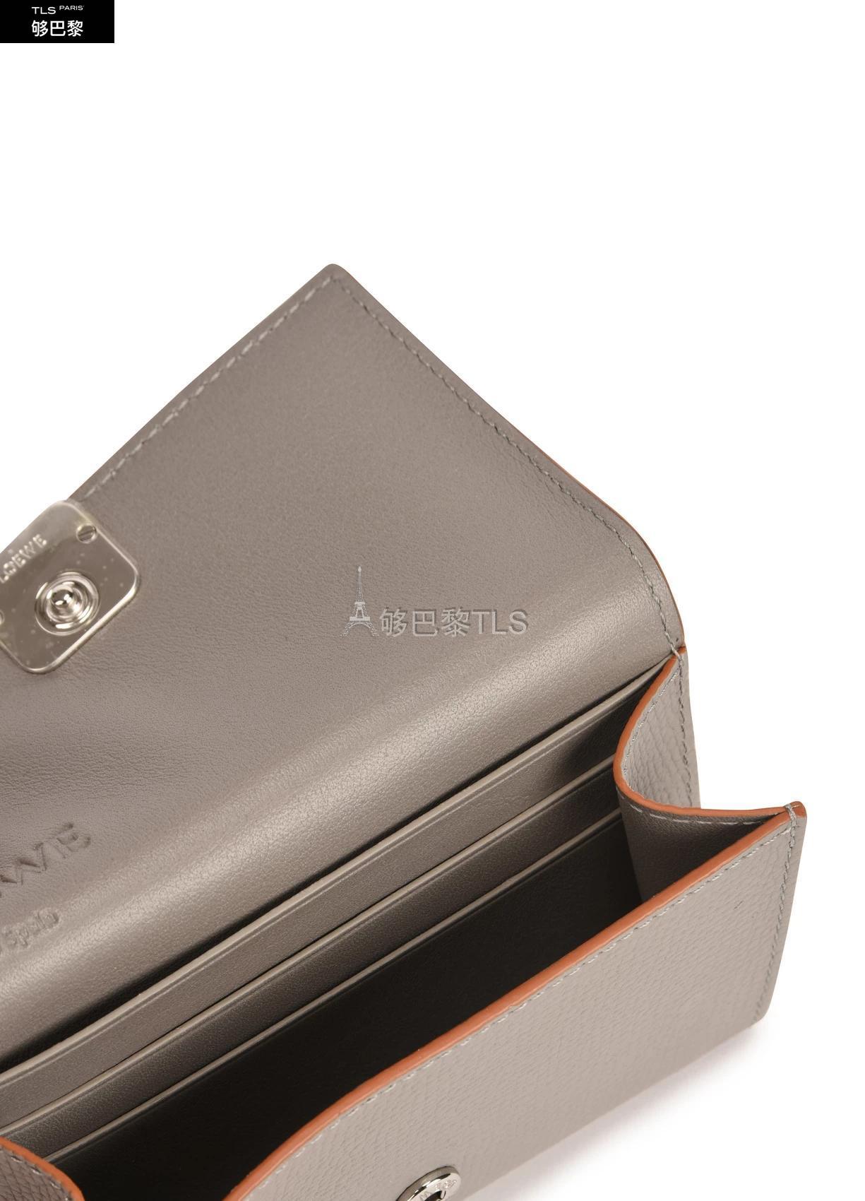 【包邮包税】 loewe罗意威 21年春夏 女士 钱包 anagram 链带钱包 lo