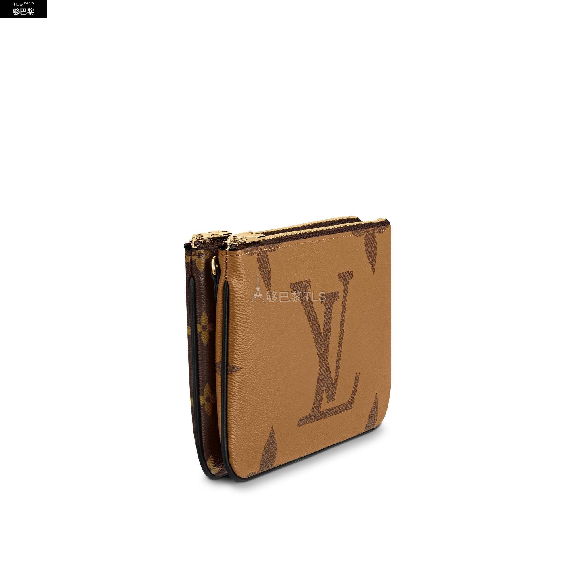 【包邮包税】 lv路易威登 21年春夏 女士 钱包 double zip po*w*