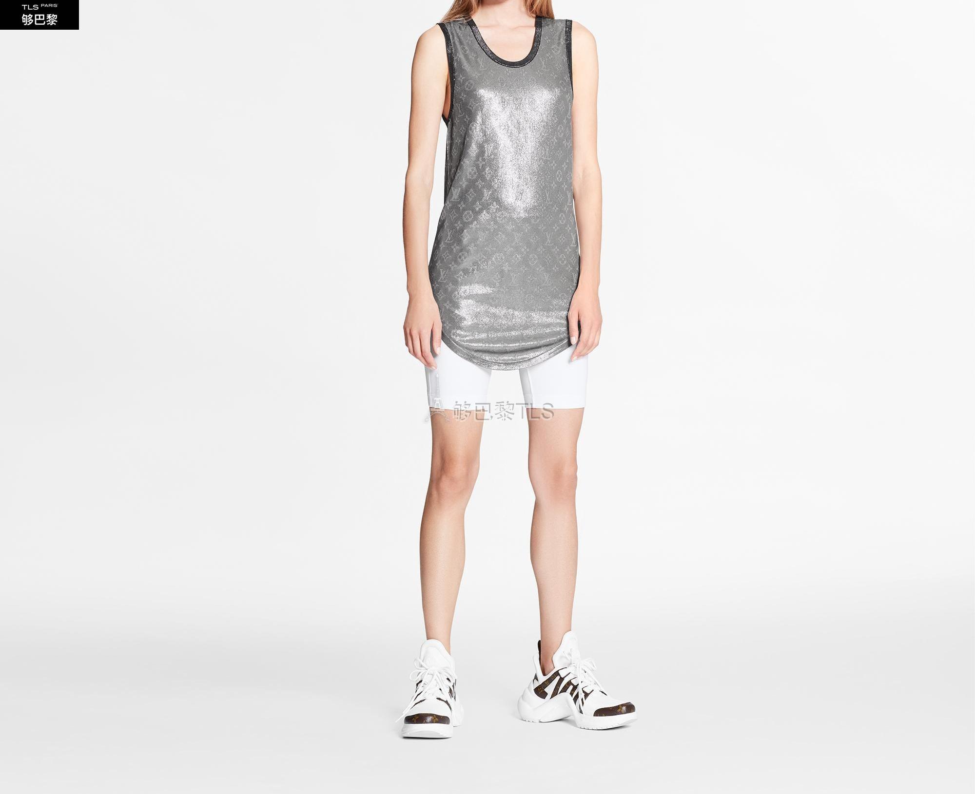 【包邮包税】 lv路易威登 21年秋冬 女士 背心 金属质感背心 1a8l7y 1