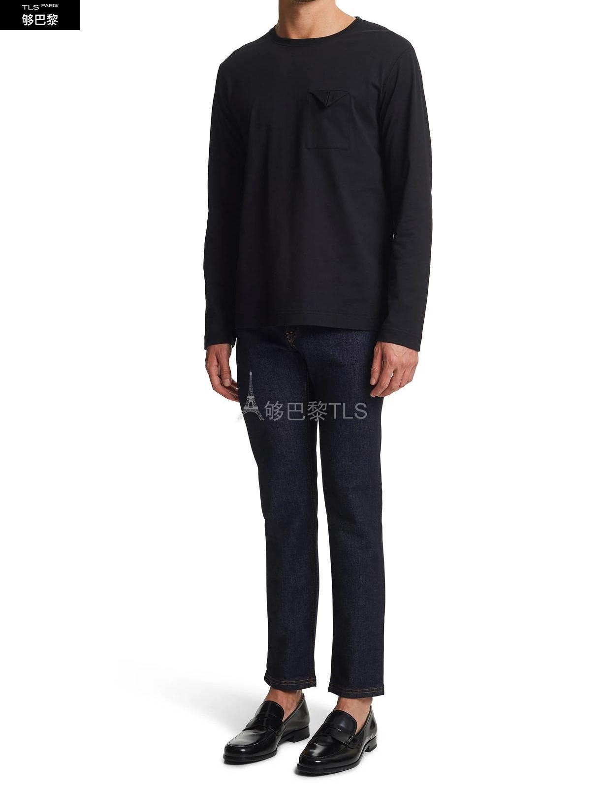 【包邮包税】 fendi芬迪 21年秋冬 男士 牛仔裤 logo 印花口袋牛仔裤