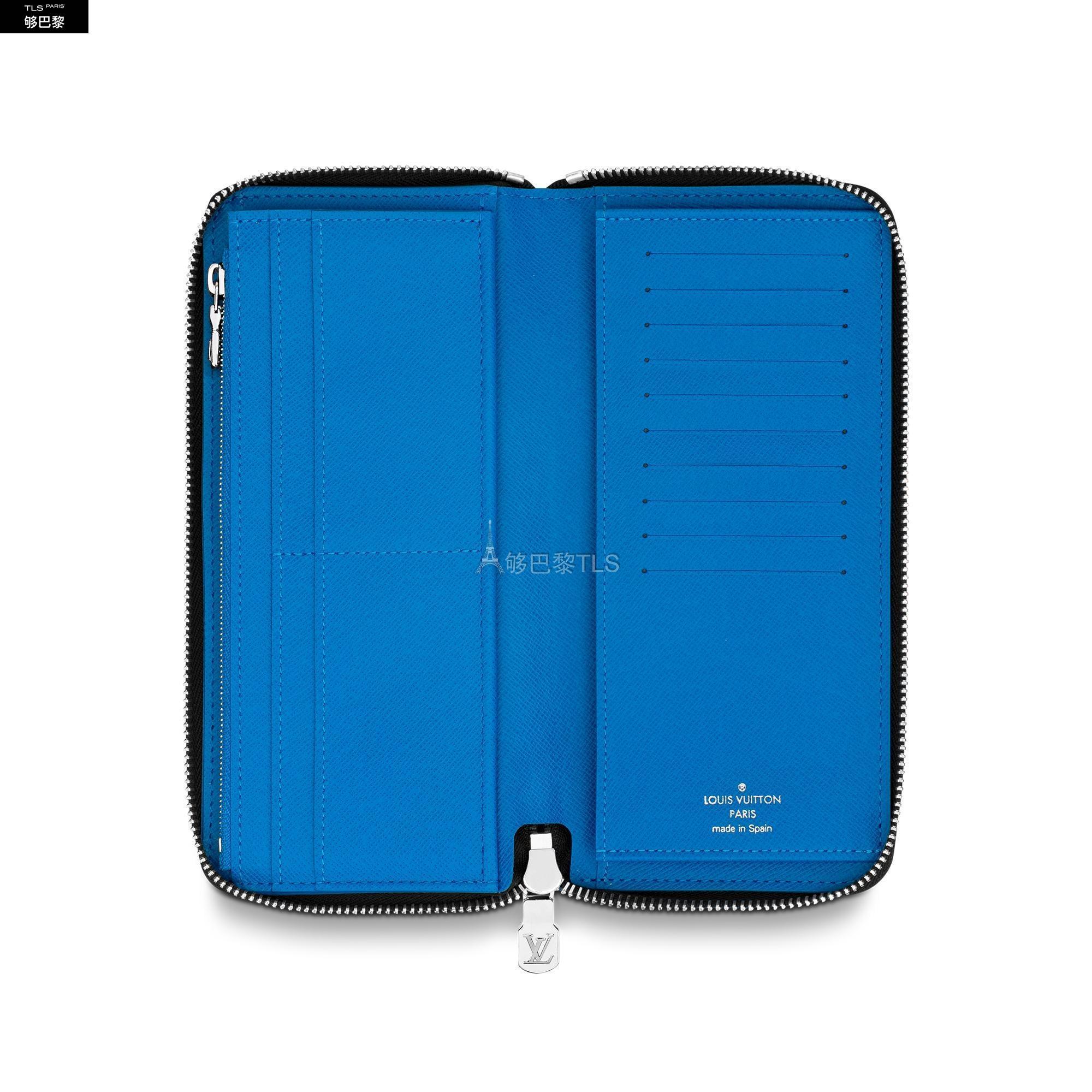 【包邮包税】 lv路易威登 21年秋冬 男士 钱包 zippy 拉链竖款钱夹