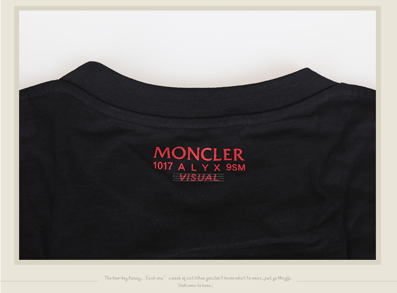 Moncler/蒙克莱男装 纯色男士短袖T恤3件装 8C71010 829L0