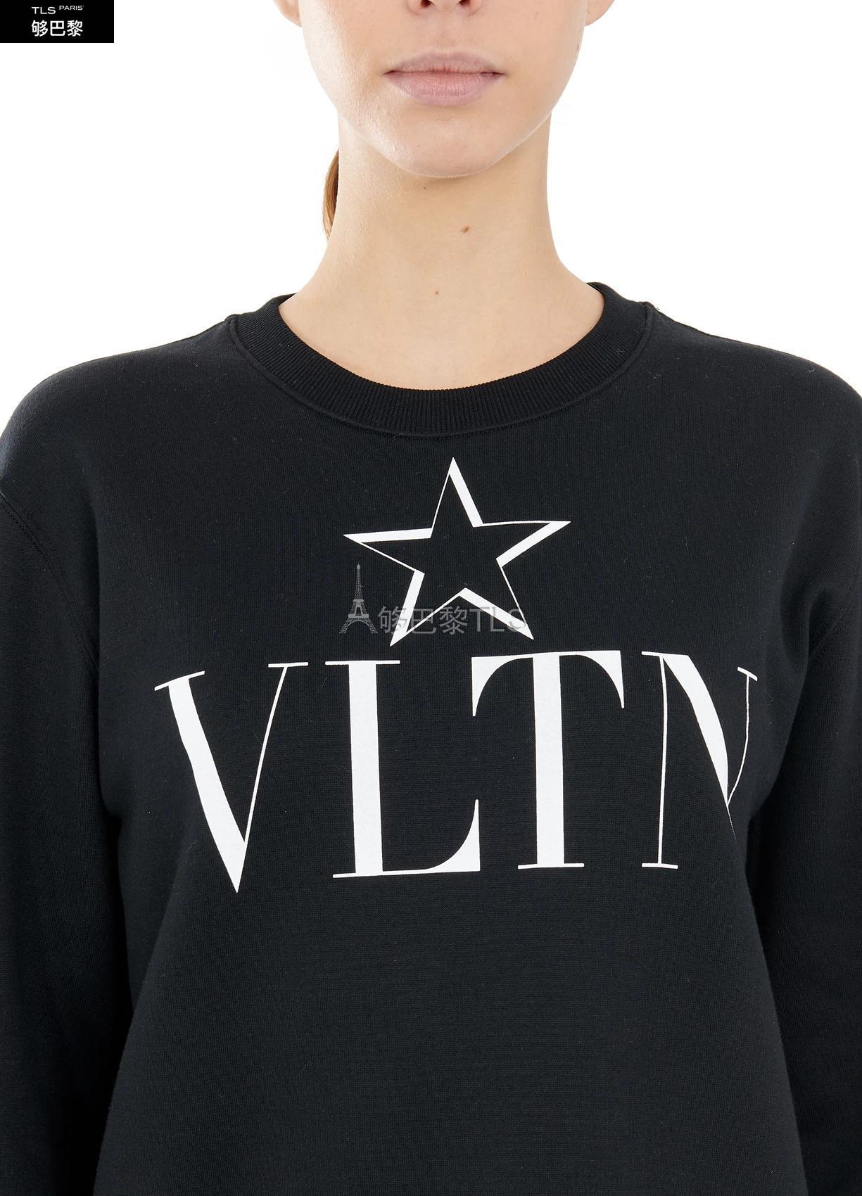 【包邮包税】 valentino华伦天奴 21年秋冬 女士 长袖t恤 vltn star