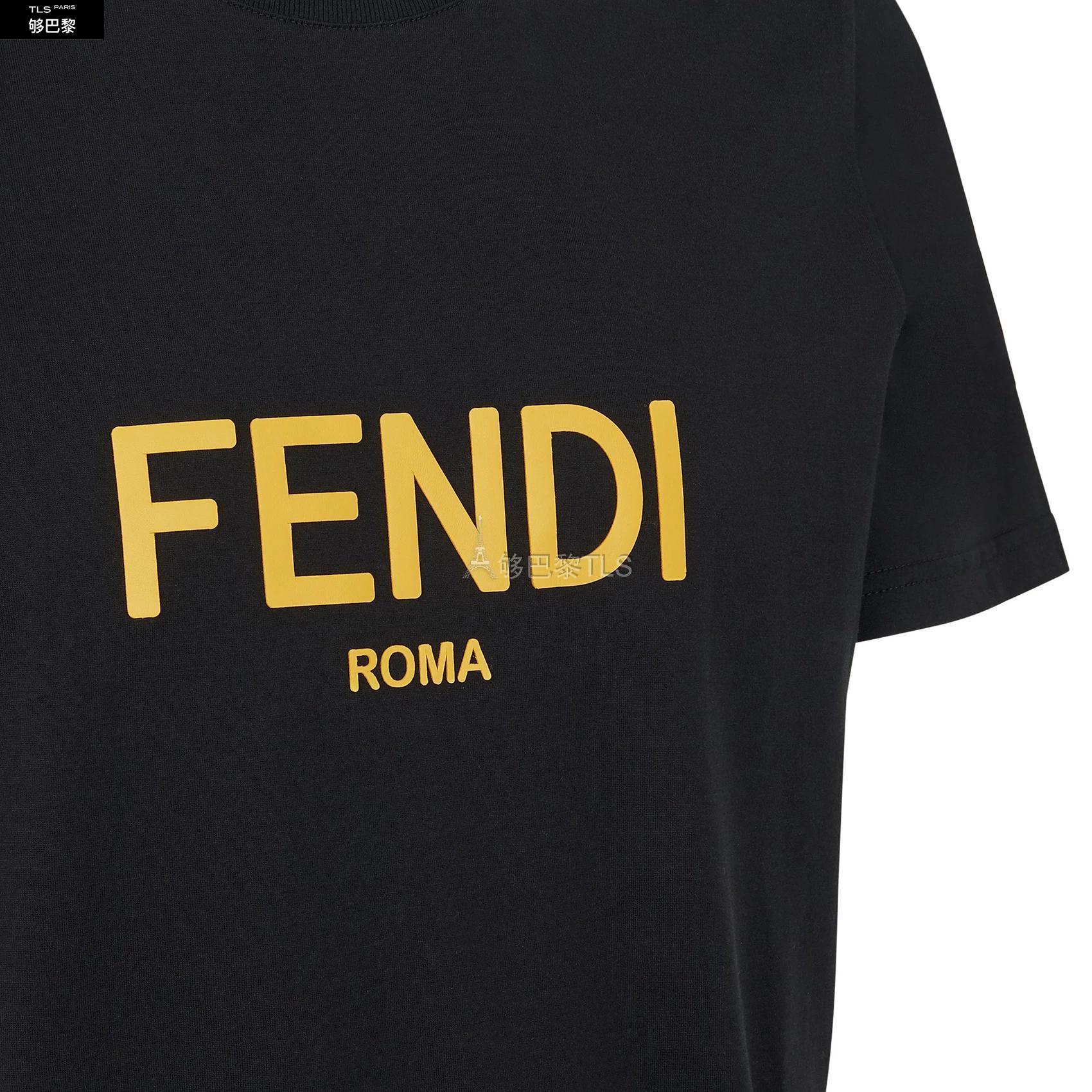 【包邮包税】 fendi芬迪 21年秋冬 男士 短袖t恤 t恤 fenvvp52bck