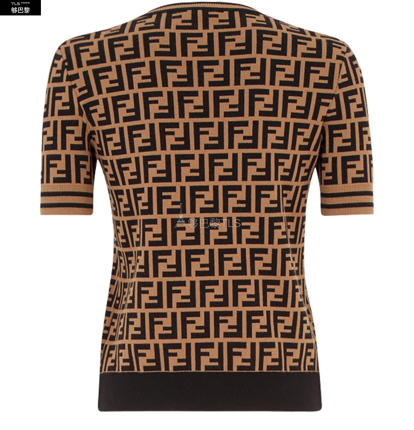 【包邮包税】 fendi芬迪 21年春夏 女士 针织衫 套头衫 fen22dqvbrw