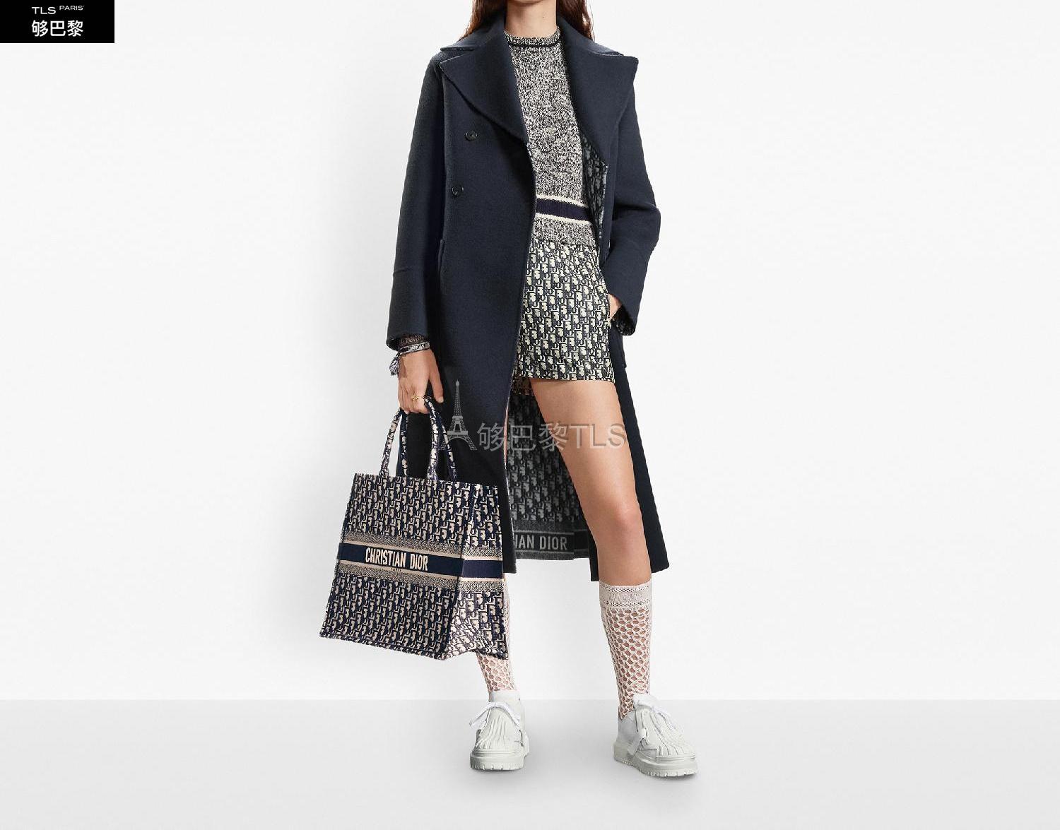 【包邮包税】 dior迪奥 21年秋冬 女士 大衣 长款-30-montaigne-大衣