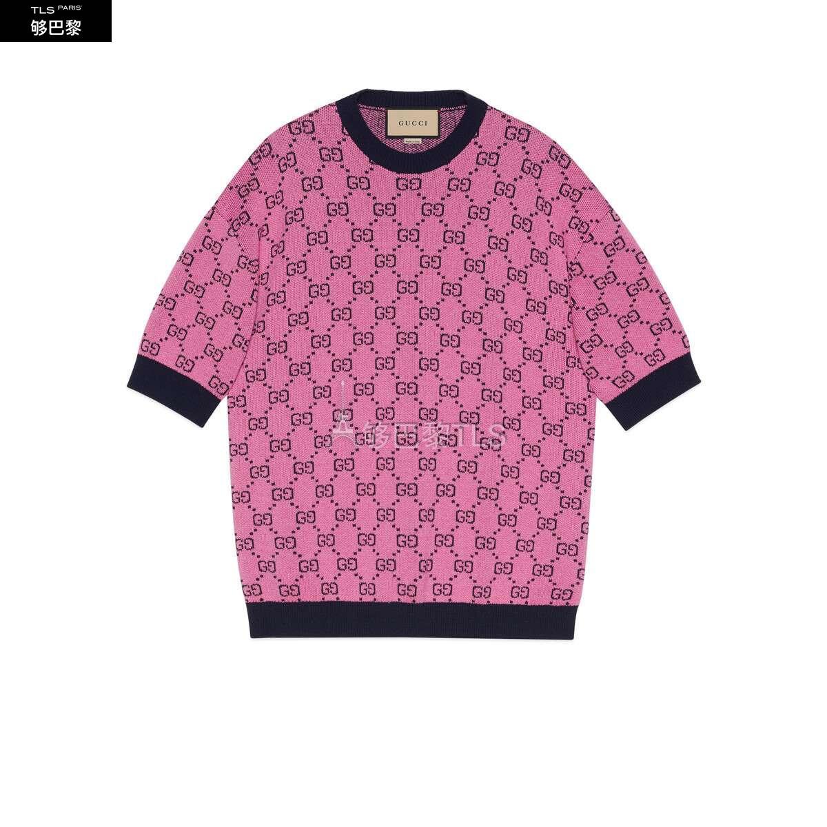 【包邮包税】 gucci古驰 21年秋冬 女士 gg multi*w*color系列短袖