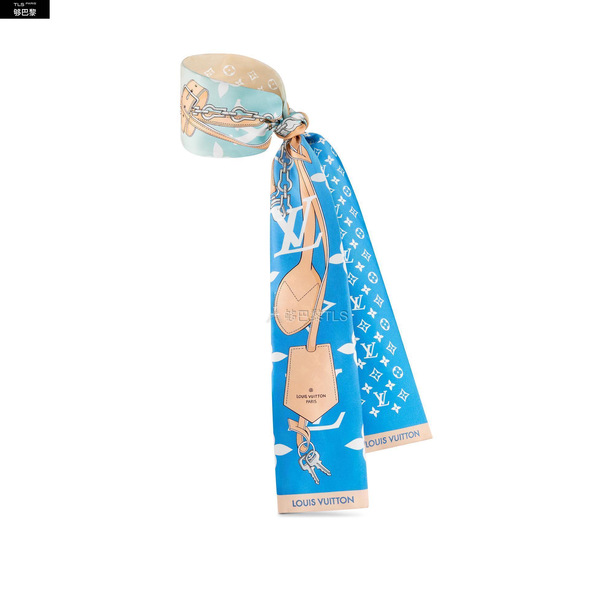 【包邮包税】 lv路易威登 21年秋冬 女士 丝巾 monogram gradient 束