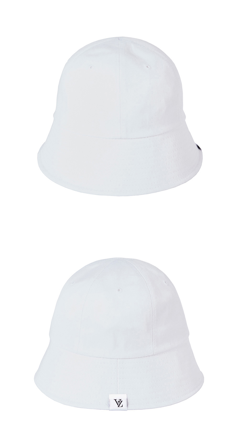 [21春夏]varzar/varzar monogram label系列韩版男女同款白色渔夫帽