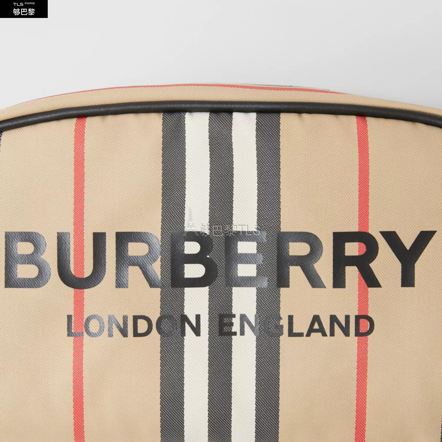 【包郵包稅】 burberry 21年秋冬 女士 小號標誌性條紋 econyl 旅行