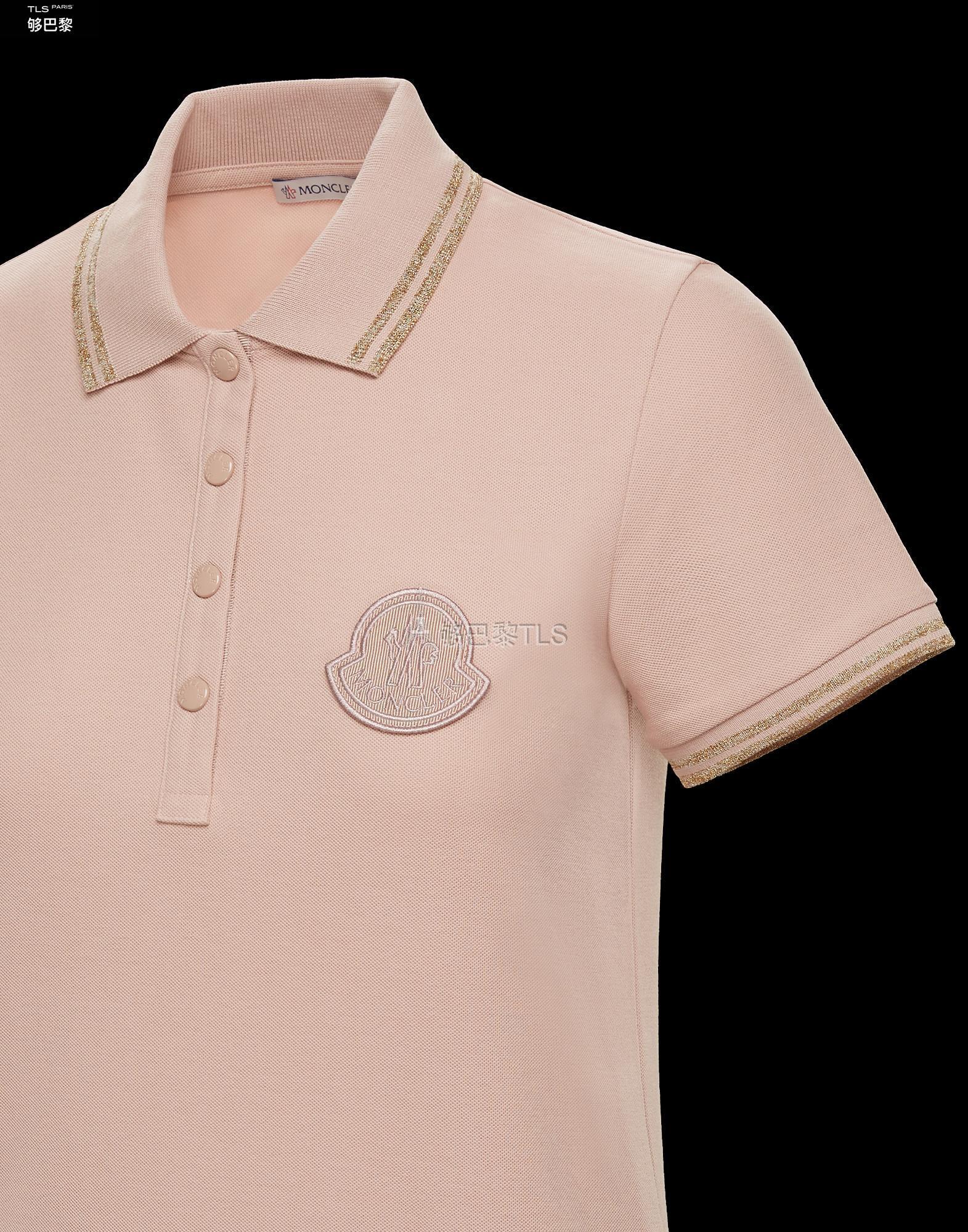 【包邮包税】 moncler蒙可蒙克莱 21年春夏 女士 短袖polo polo衫