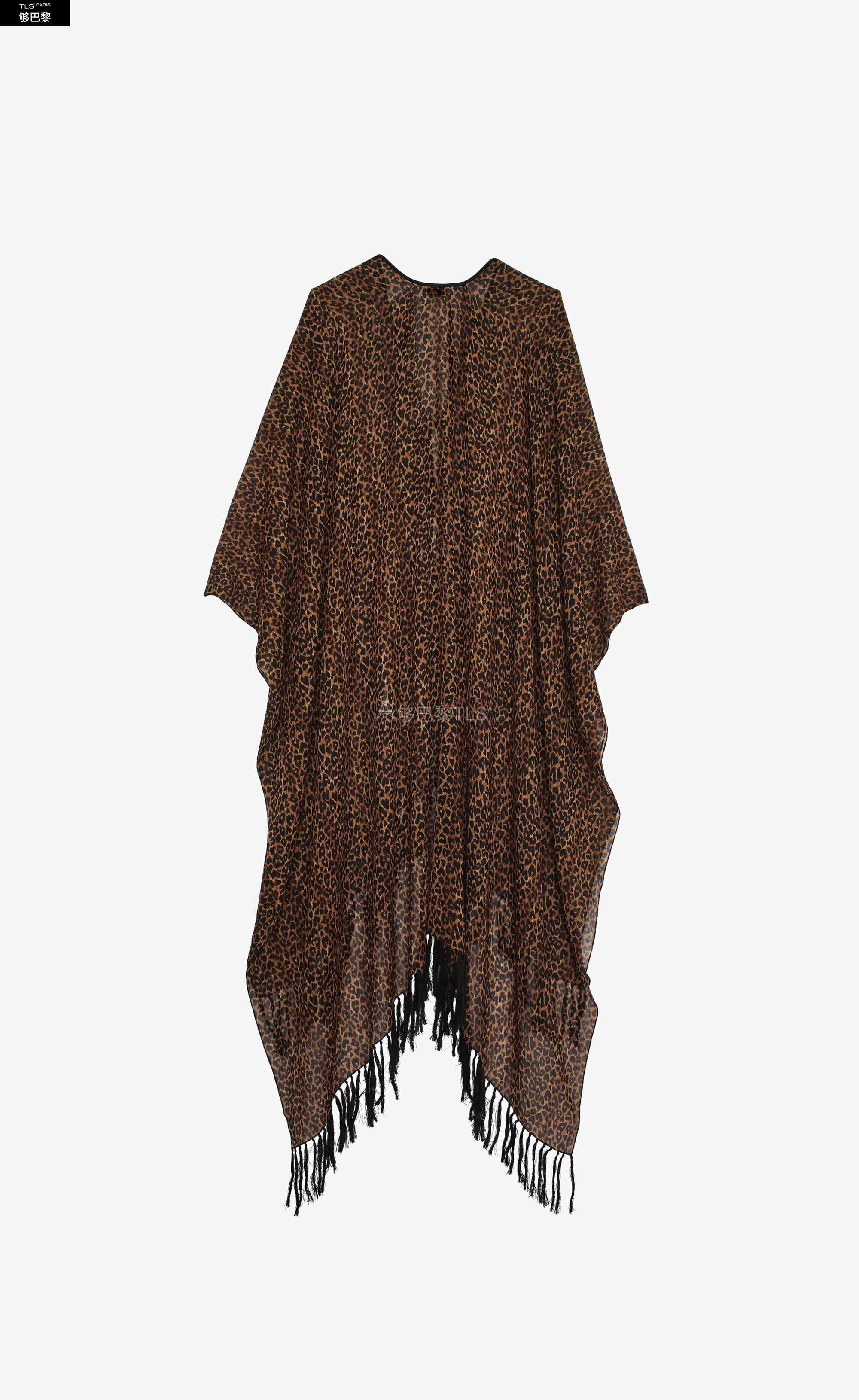 【包邮包税】 ysl圣罗兰saint laurent 21年春夏 女士 斗篷 poncho a