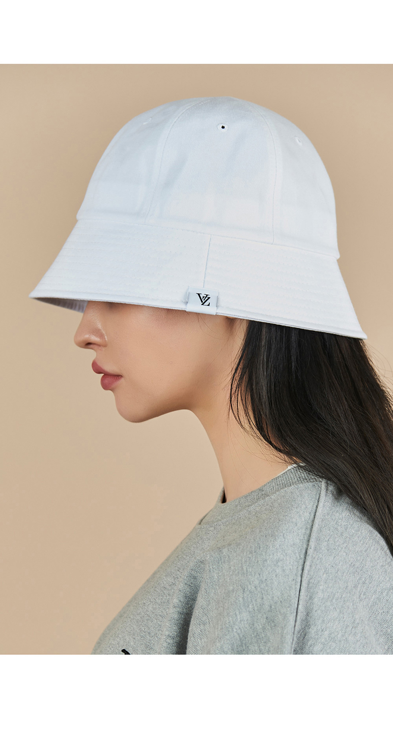 帽子】[21春夏]varzar/varzar monogram label系列韩版男女同款白色