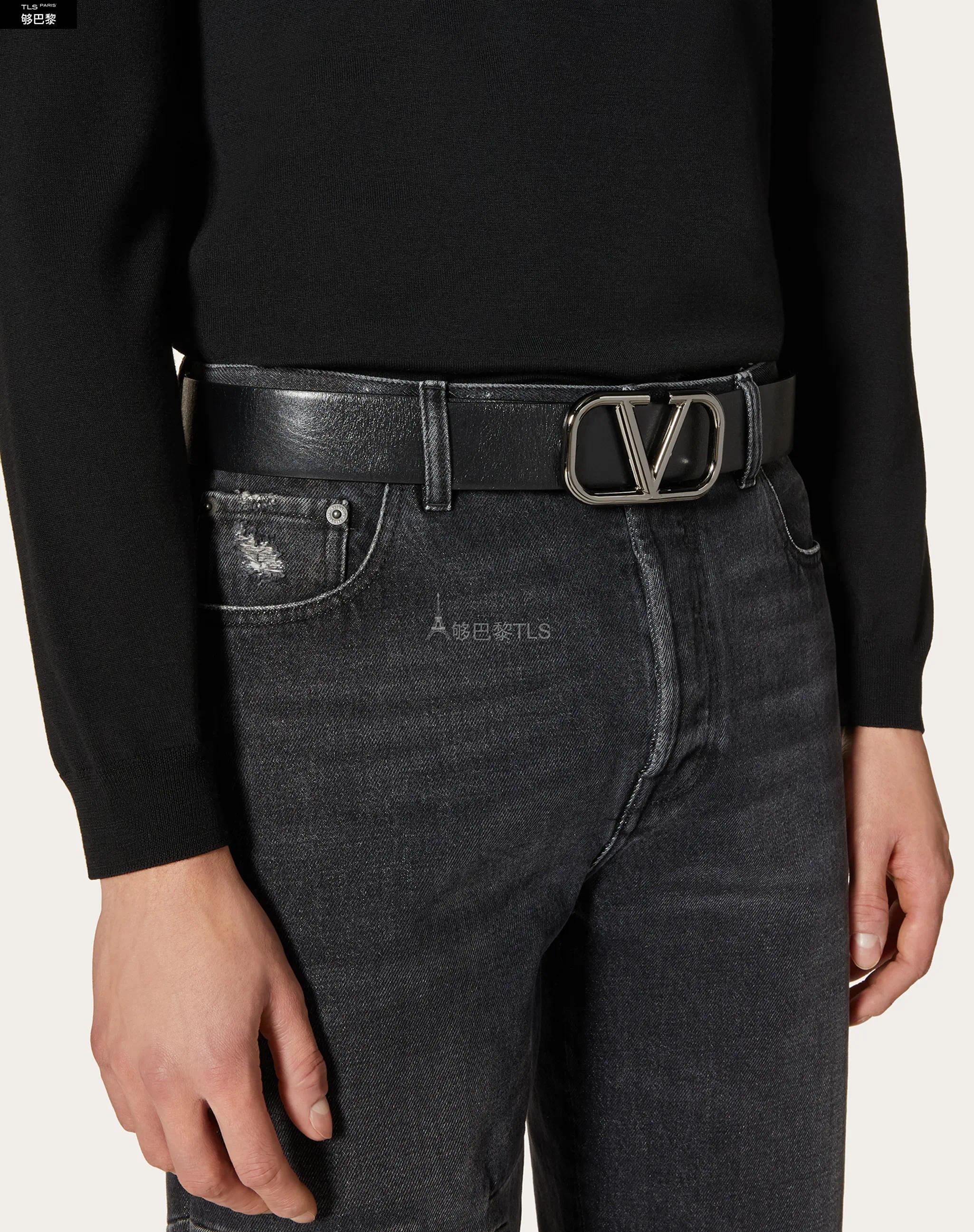 【包邮包税】 valentino华伦天奴 21年春夏 男士 腰带 ceinture vlogo