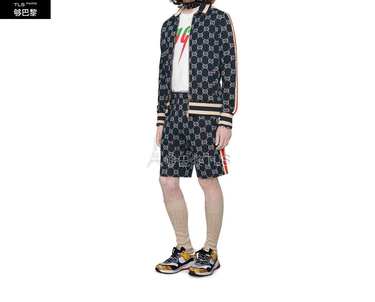 【包邮包税】 gucci古驰 21年秋冬男士 gg 提花短裤 474632 x9v05
