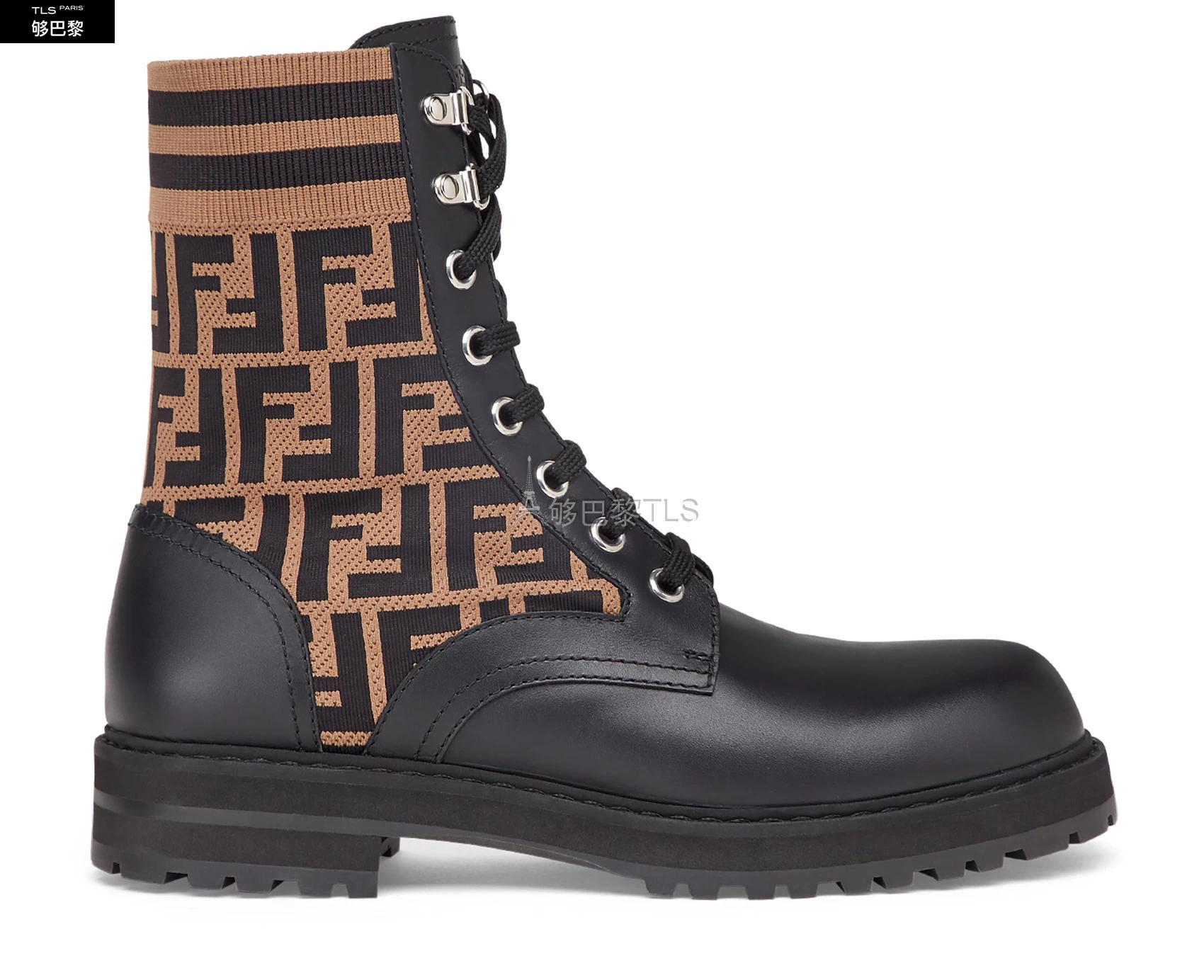【包邮包税】 fendi芬迪 21年秋冬 男士 短靴 及